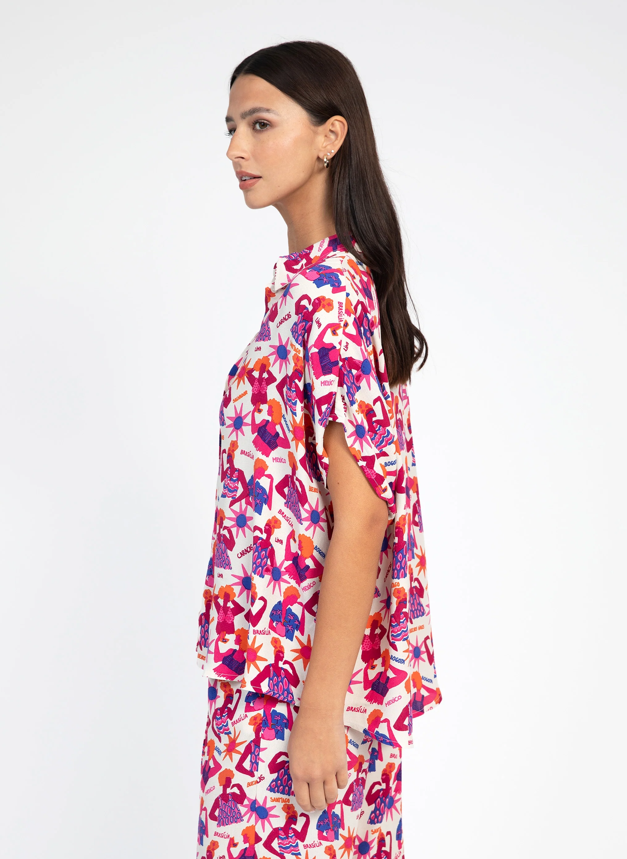 CHEMISE KENDRA floria ecru - Image 4