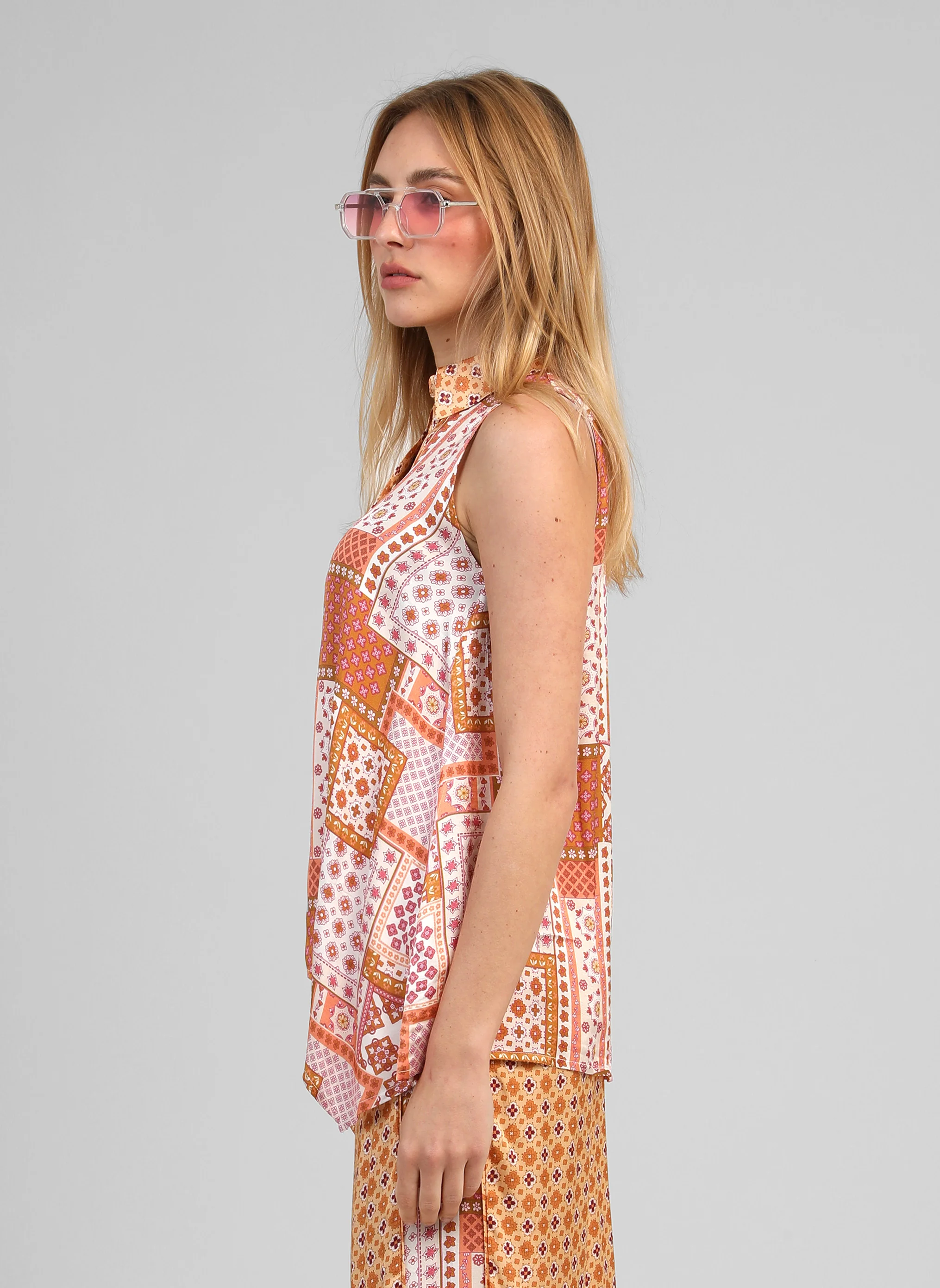 CHEMISE KLARISSA patchila ocre - Image 4