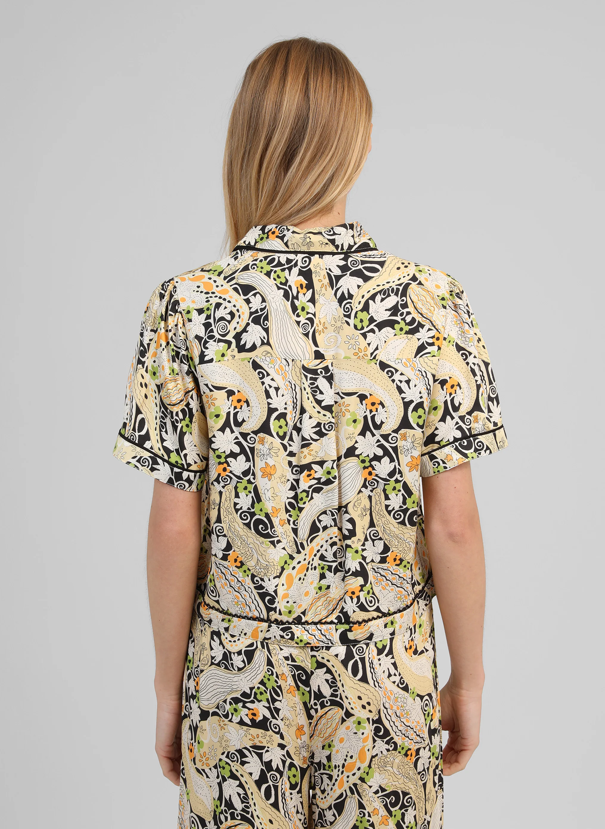 CHEMISE SARIEL melancolia noir - Image 5