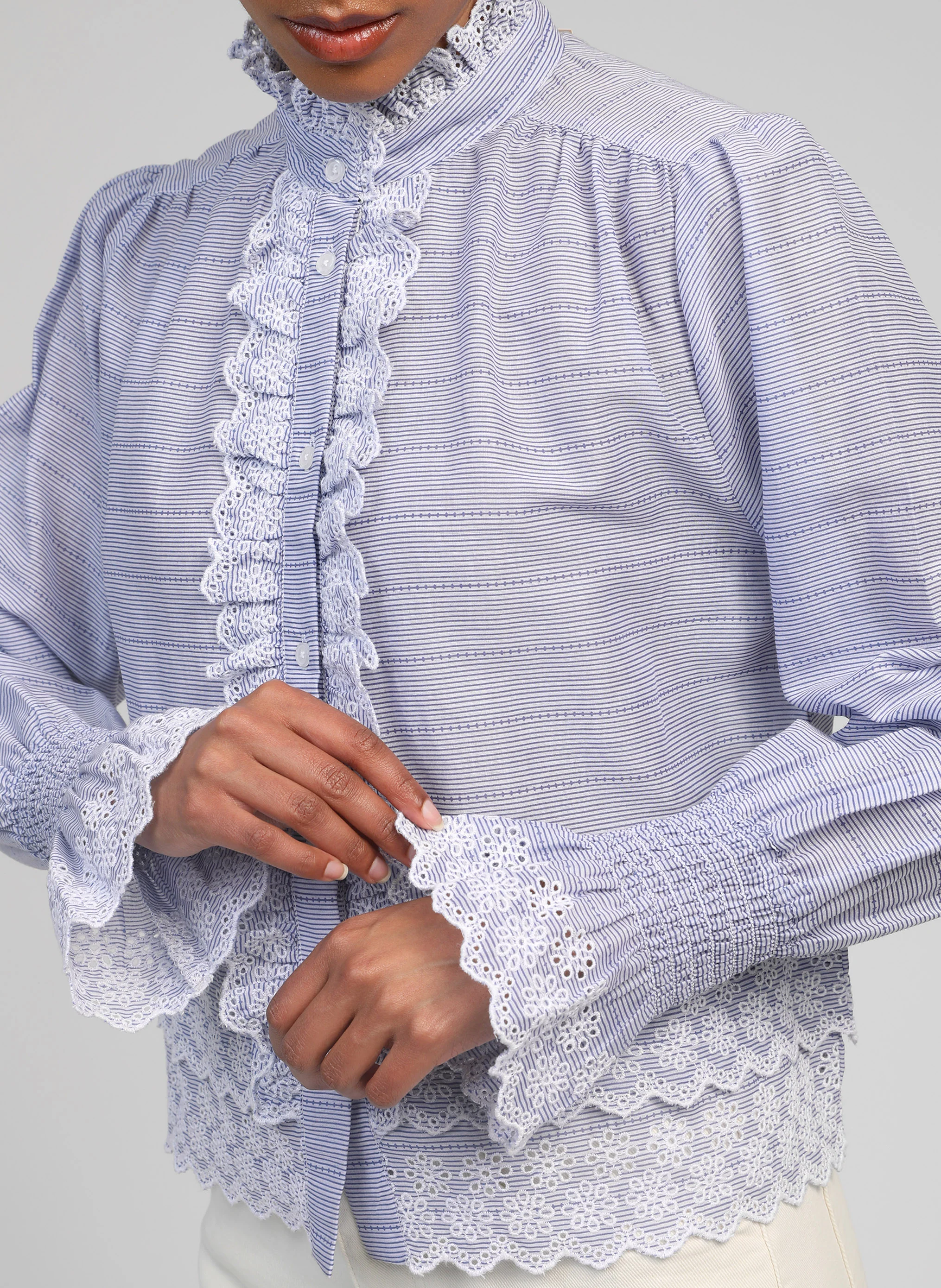 CHEMISE SELDA rayee - Image 2