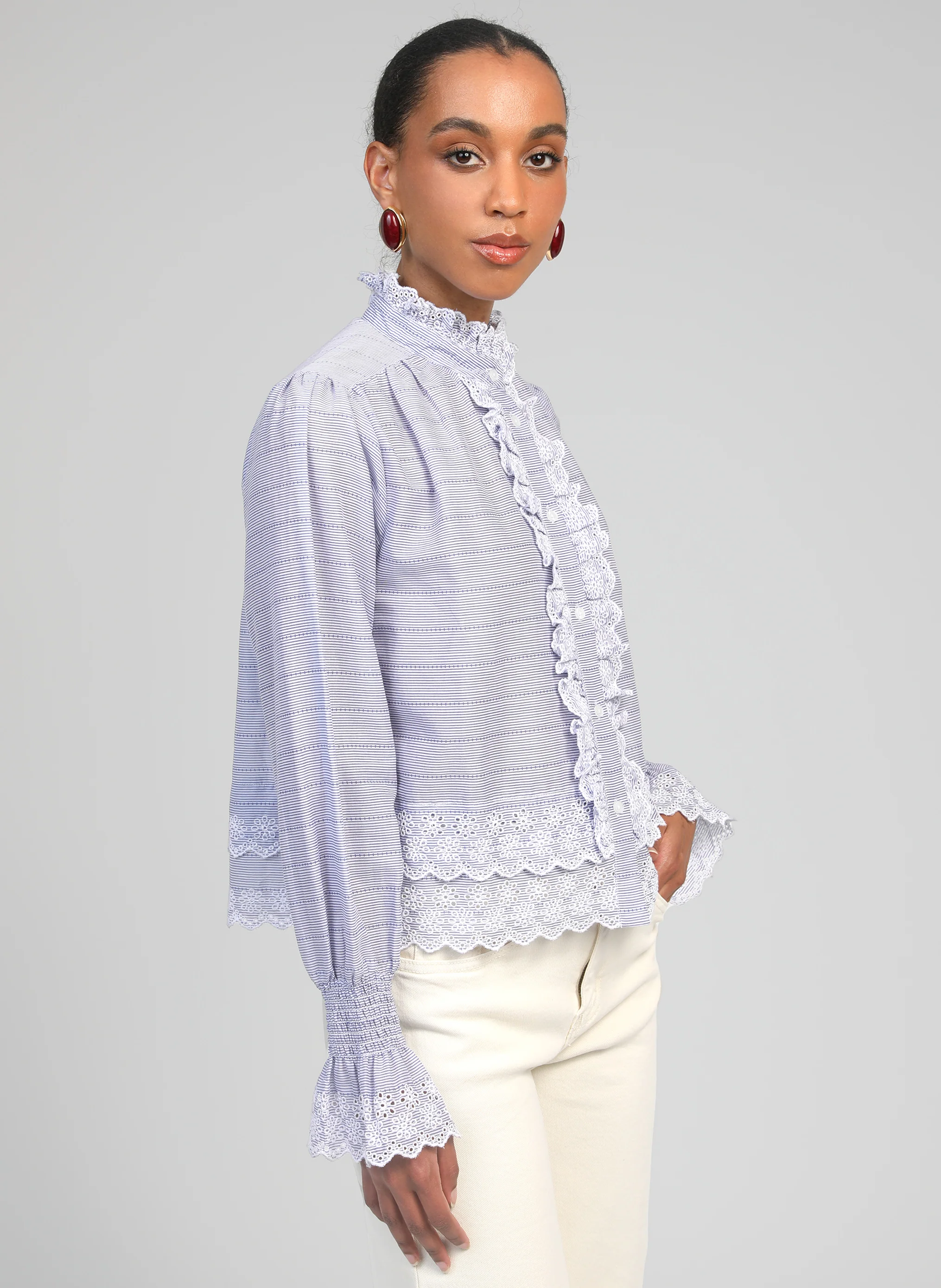 CHEMISE SELDA rayee - Image 3