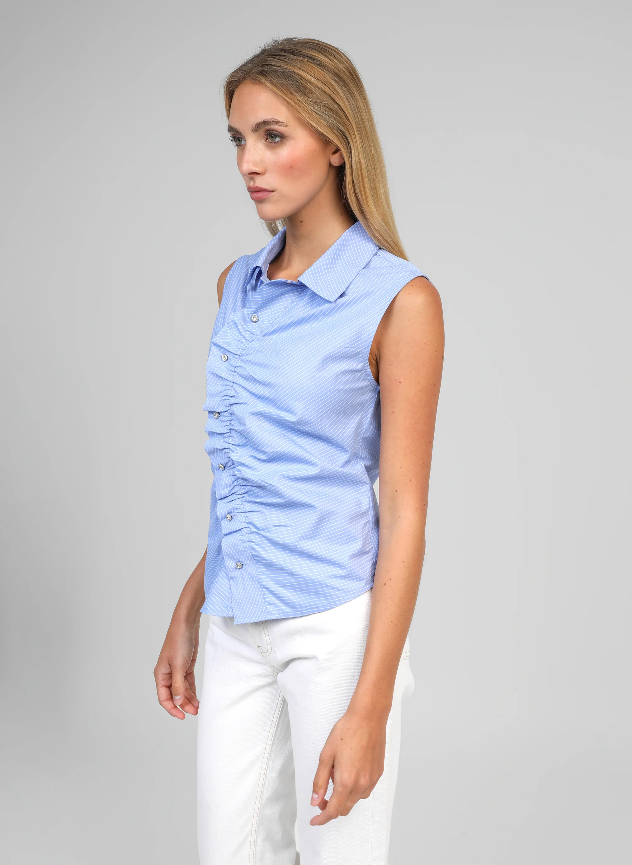 CHEMISE SELYAN rayure - Image 3