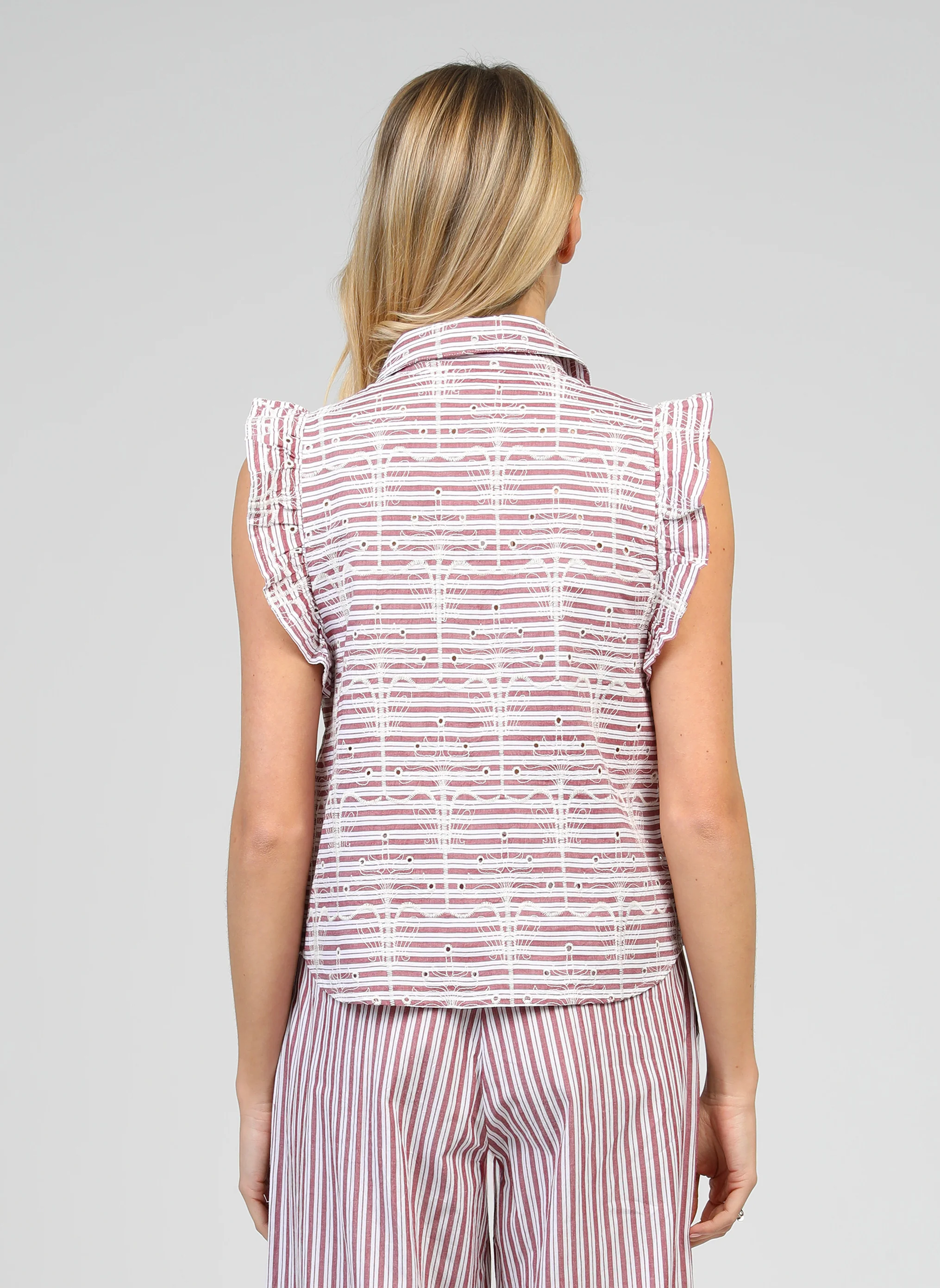 CHEMISE SENALY rouge - Image 5