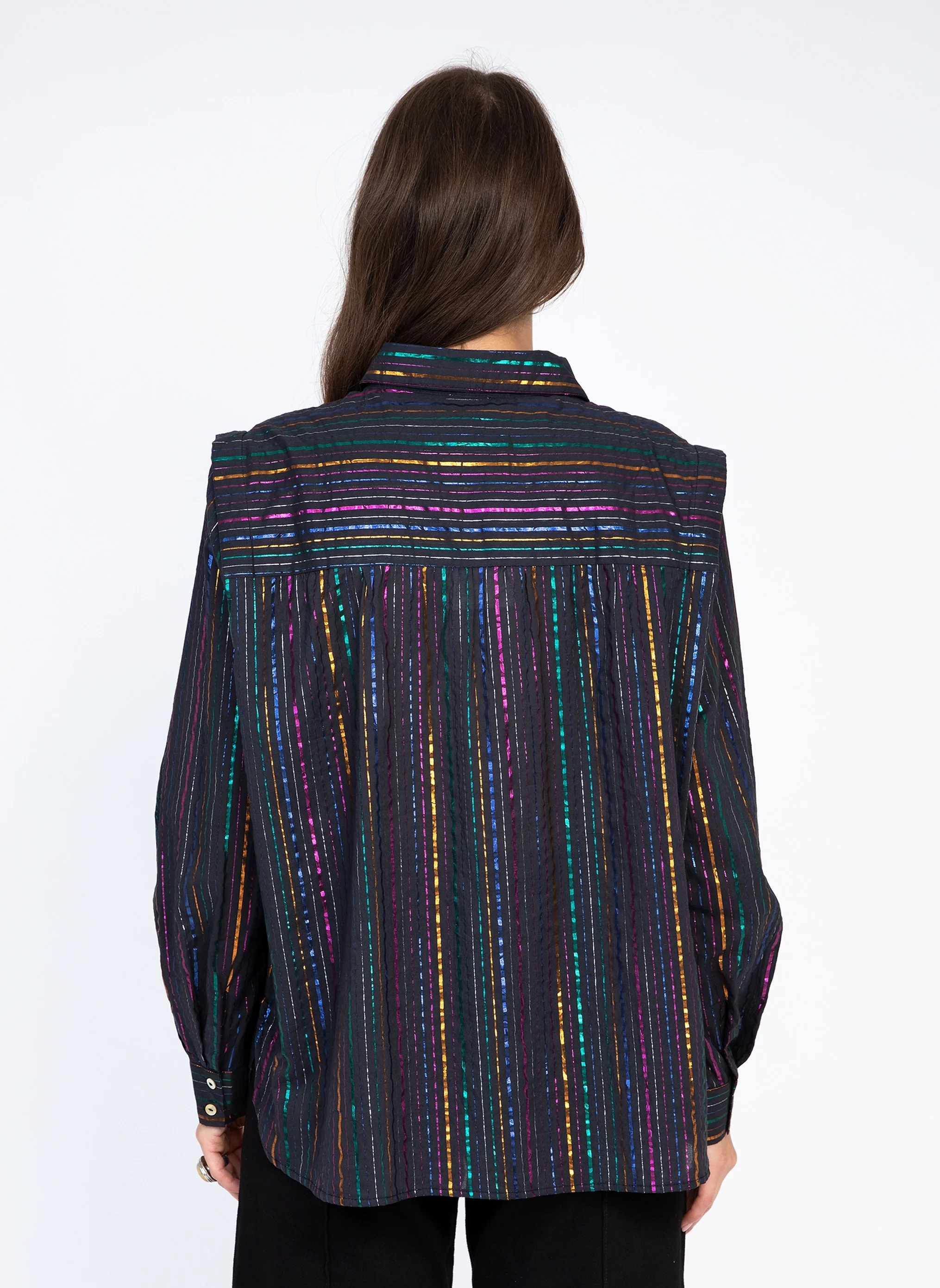 CHEMISE SHALOW noir - Image 4