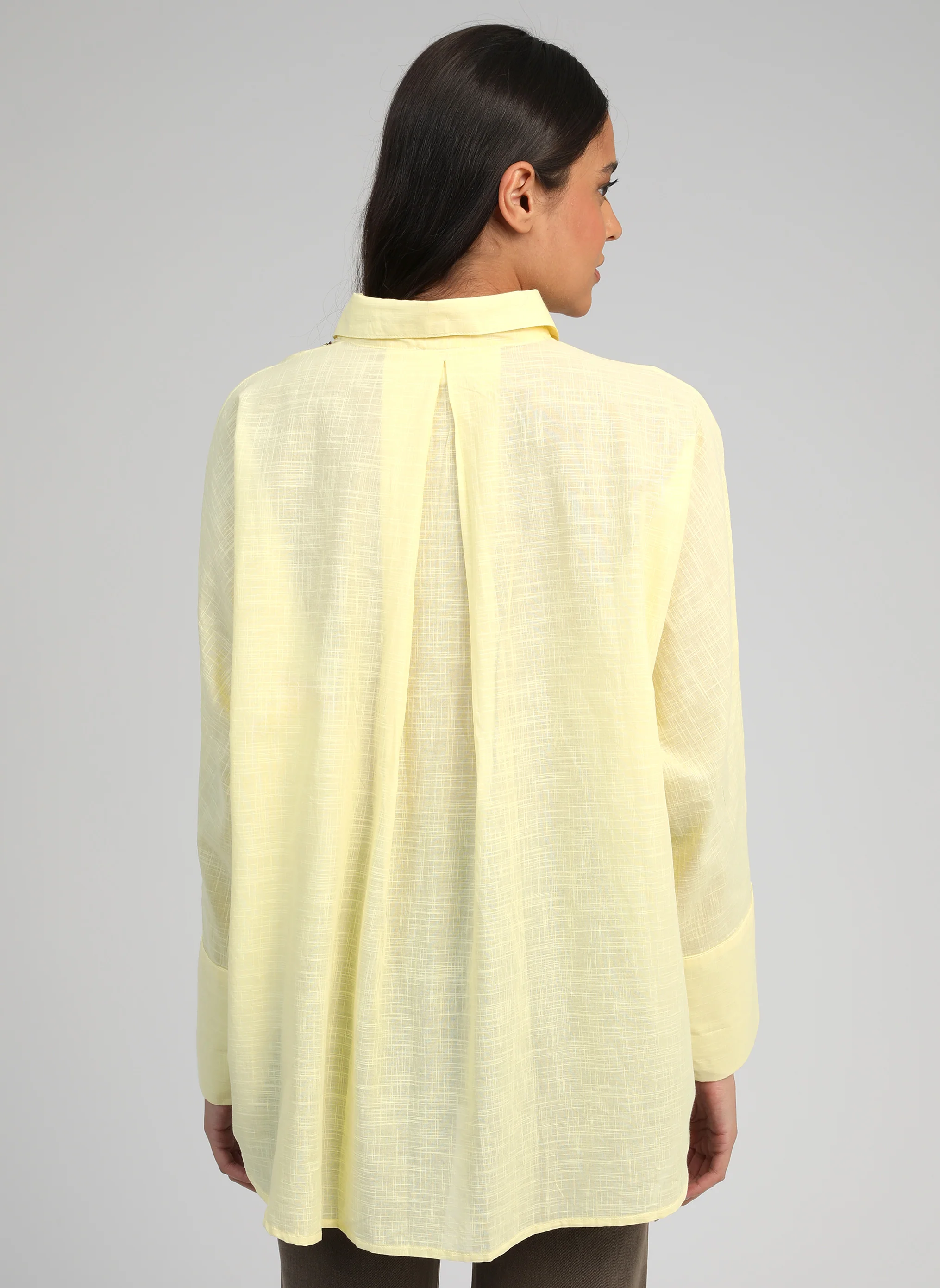 CHEMISE SHANNYLA jaune - Image 4