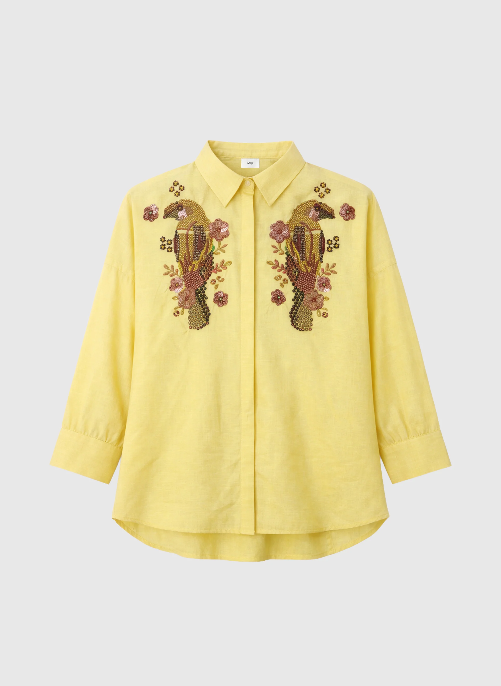CHEMISE SHANNYLA jaune - Image 5