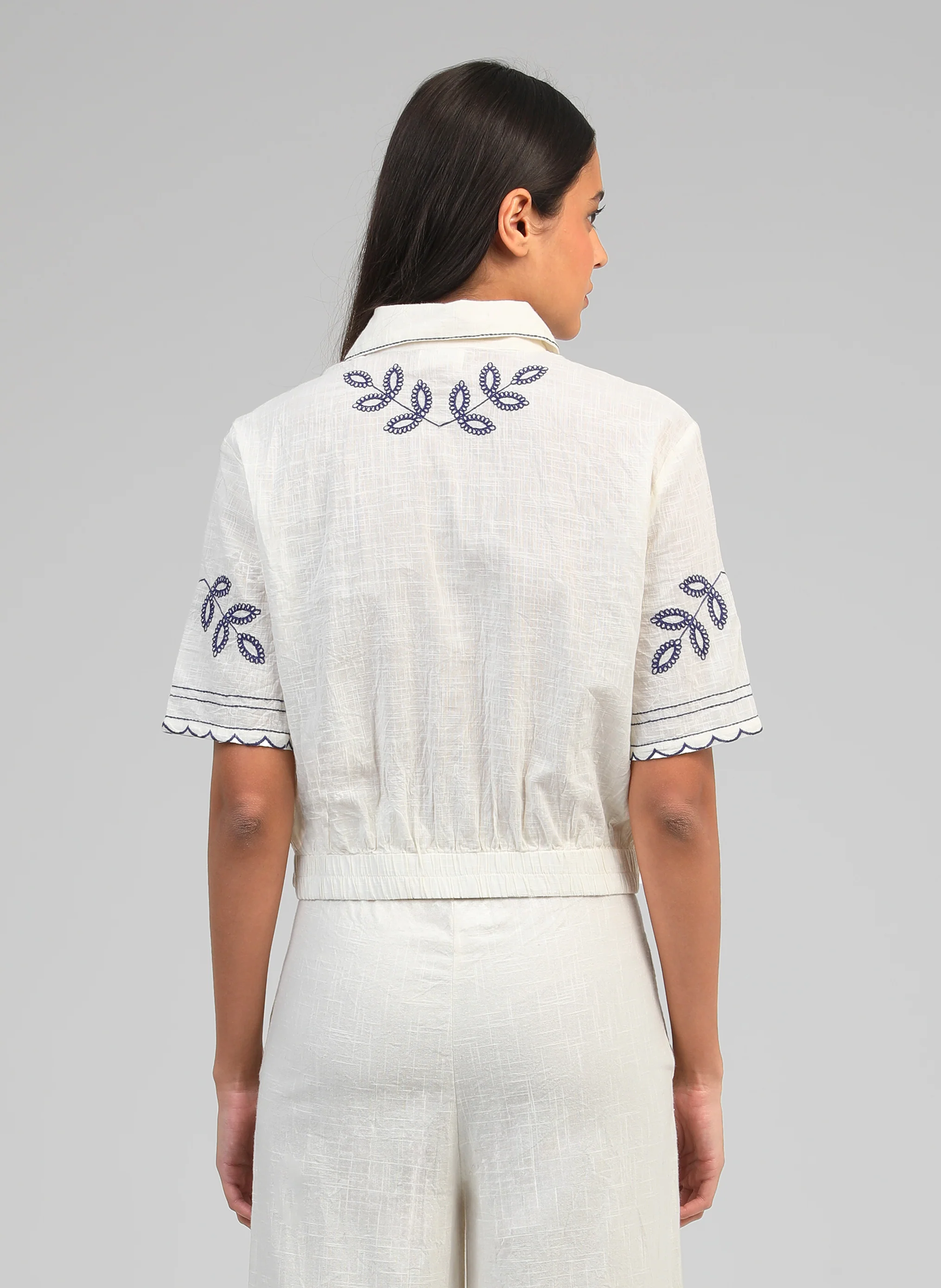 CHEMISE SILONA ecru - Image 5