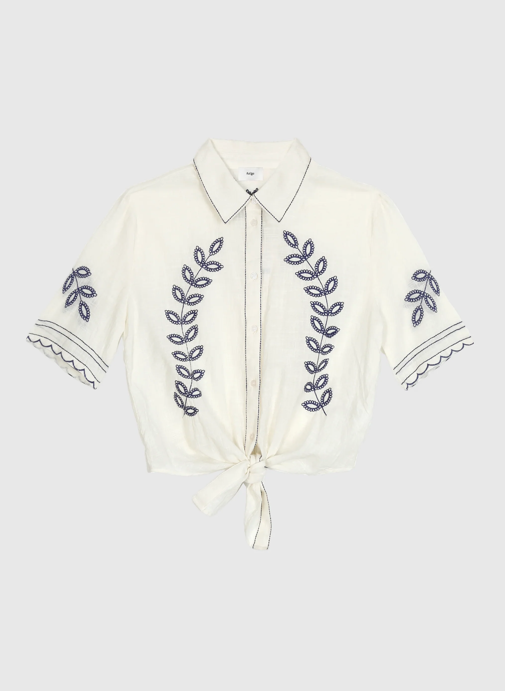 CHEMISE SILONA ecru - Image 6