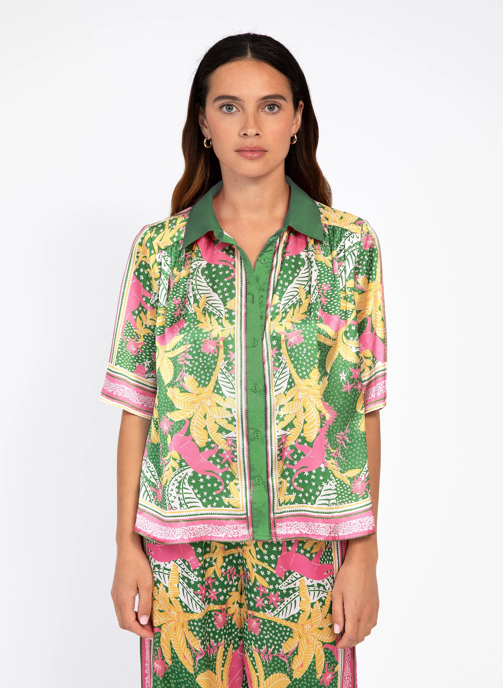 CHEMISE SIME vert - Image 2