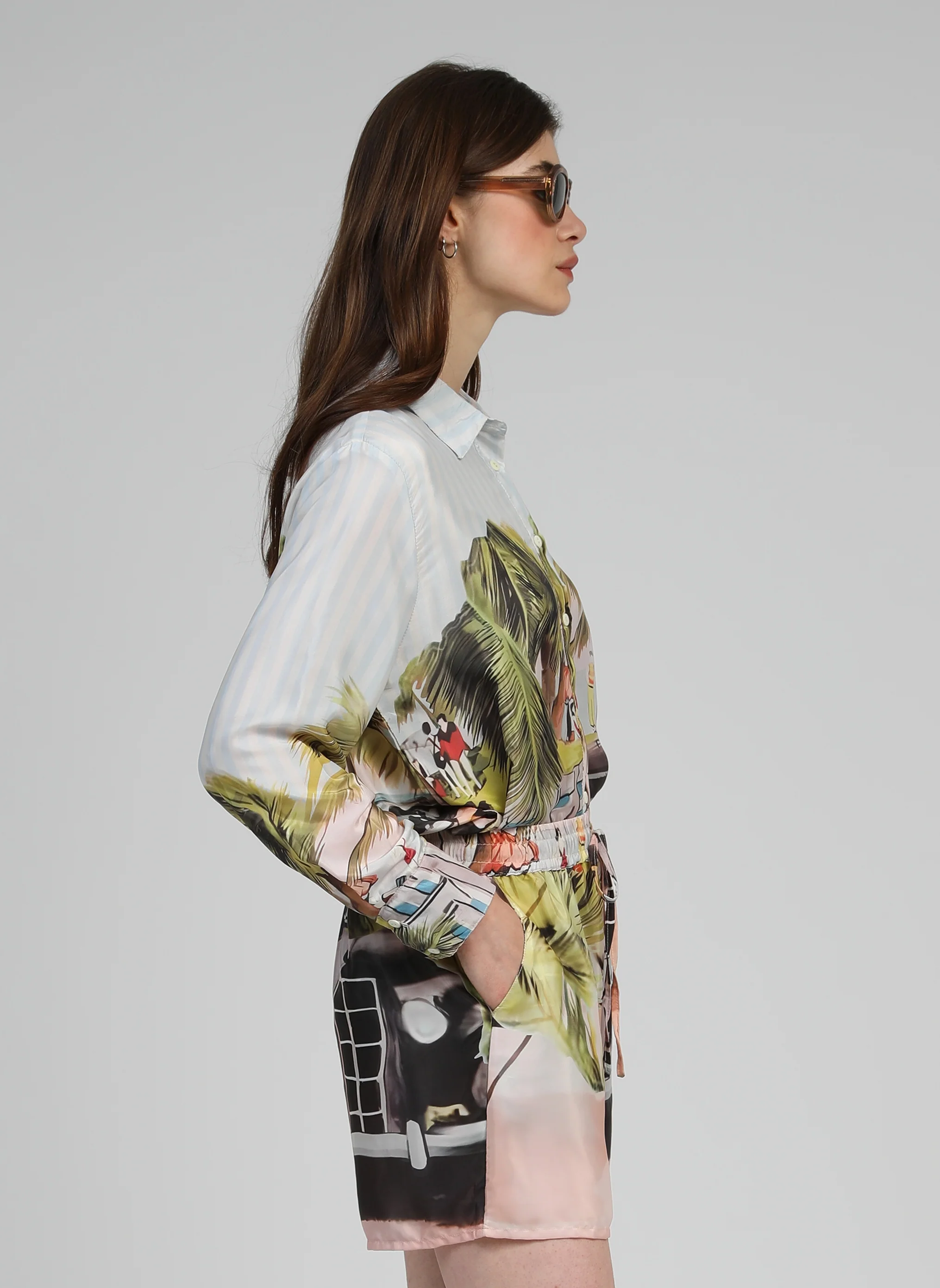 CHEMISE SINARY florida anis - Image 6