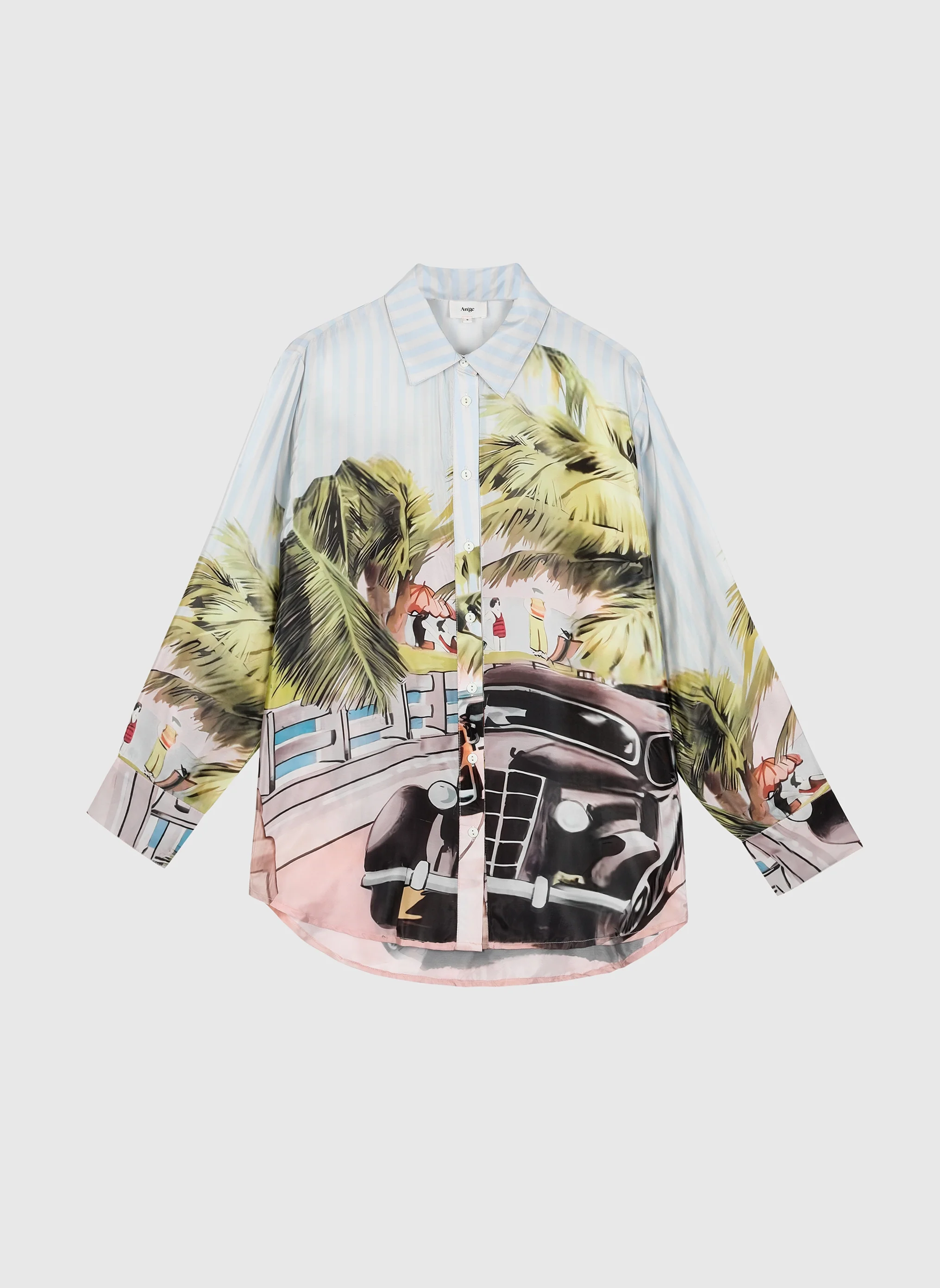 CHEMISE SINARY florida anis - Image 8