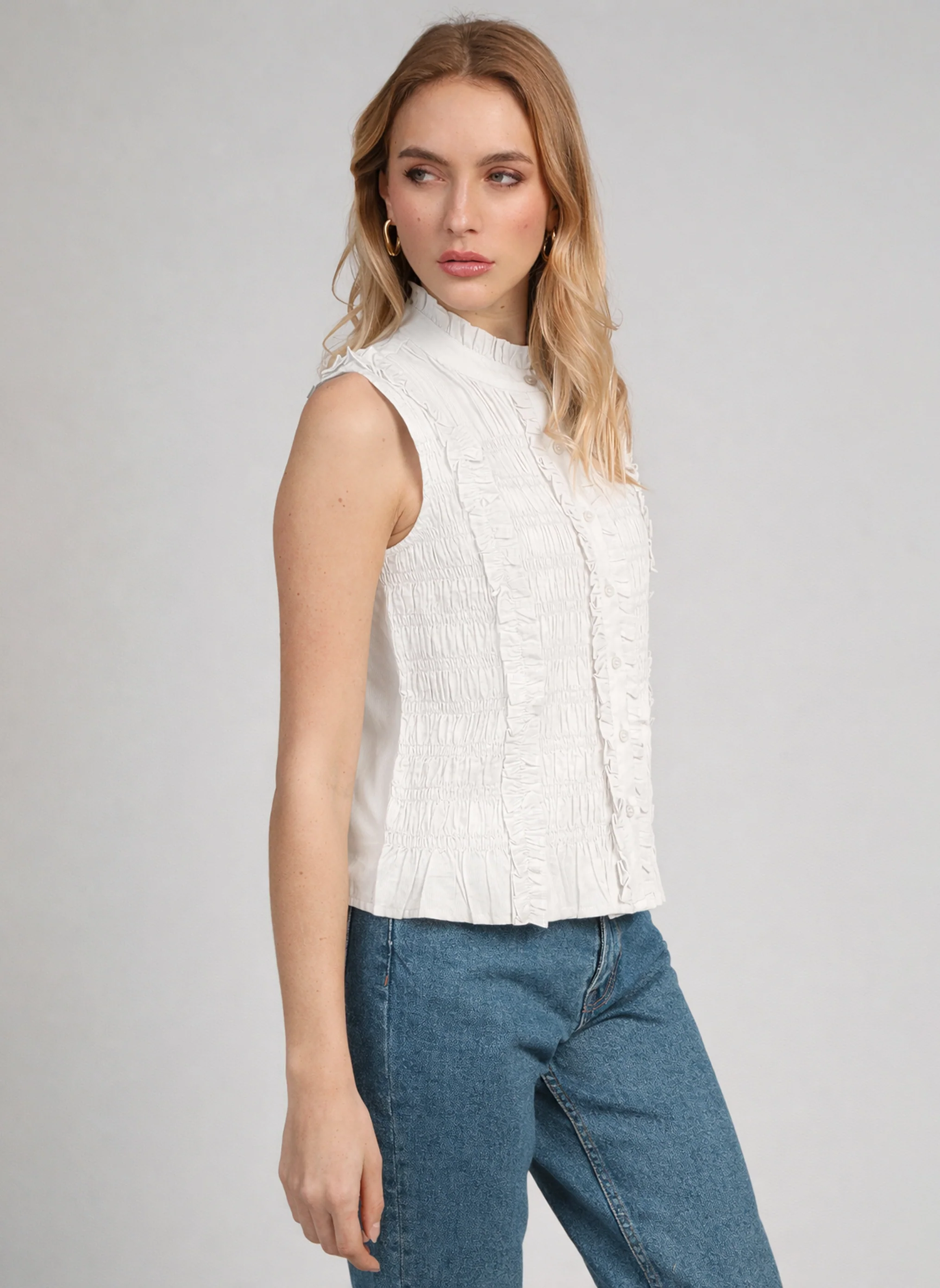 CHEMISE SLOANE blanc - Image 3