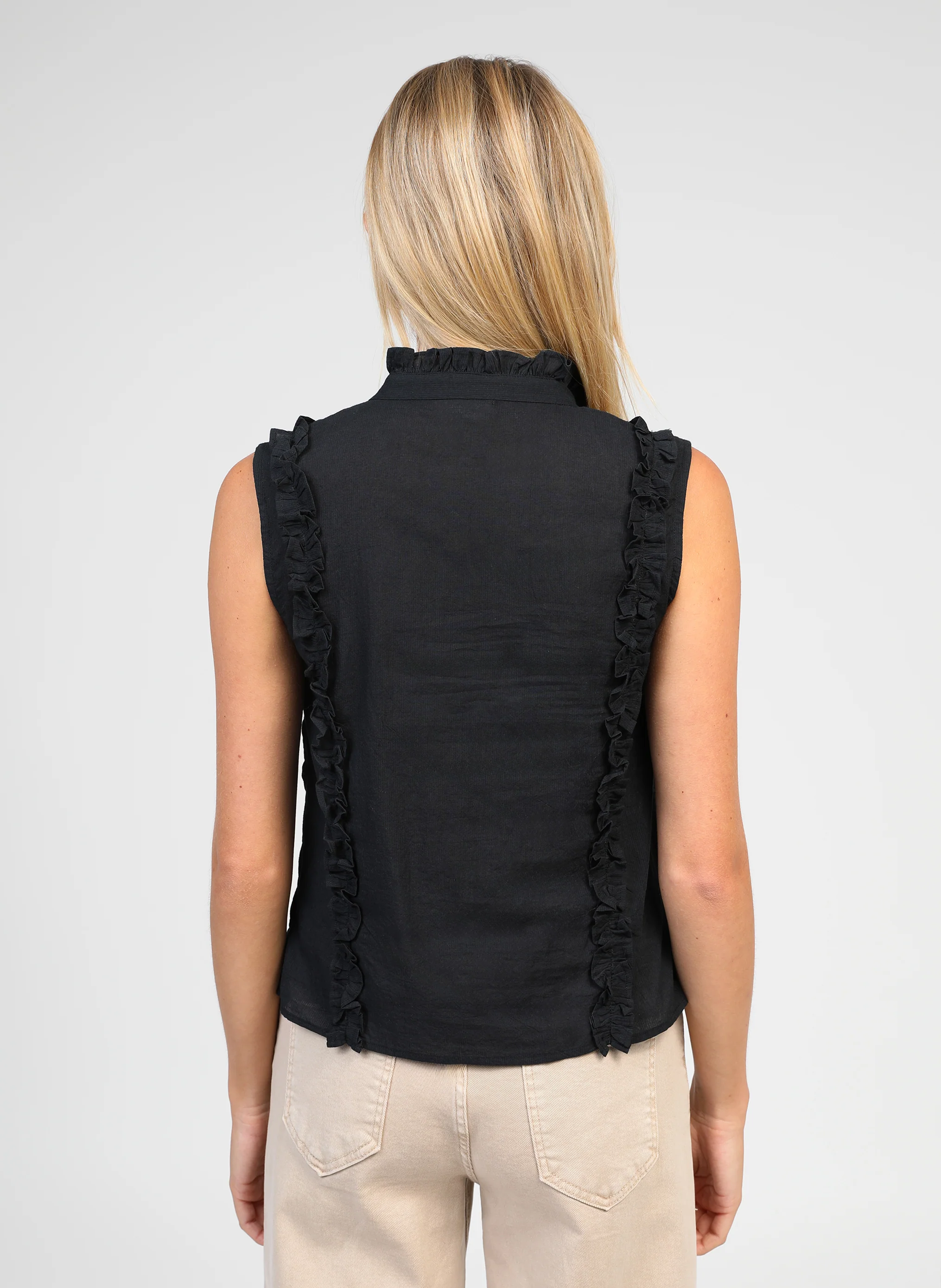 CHEMISE SLOANE noir - Image 4