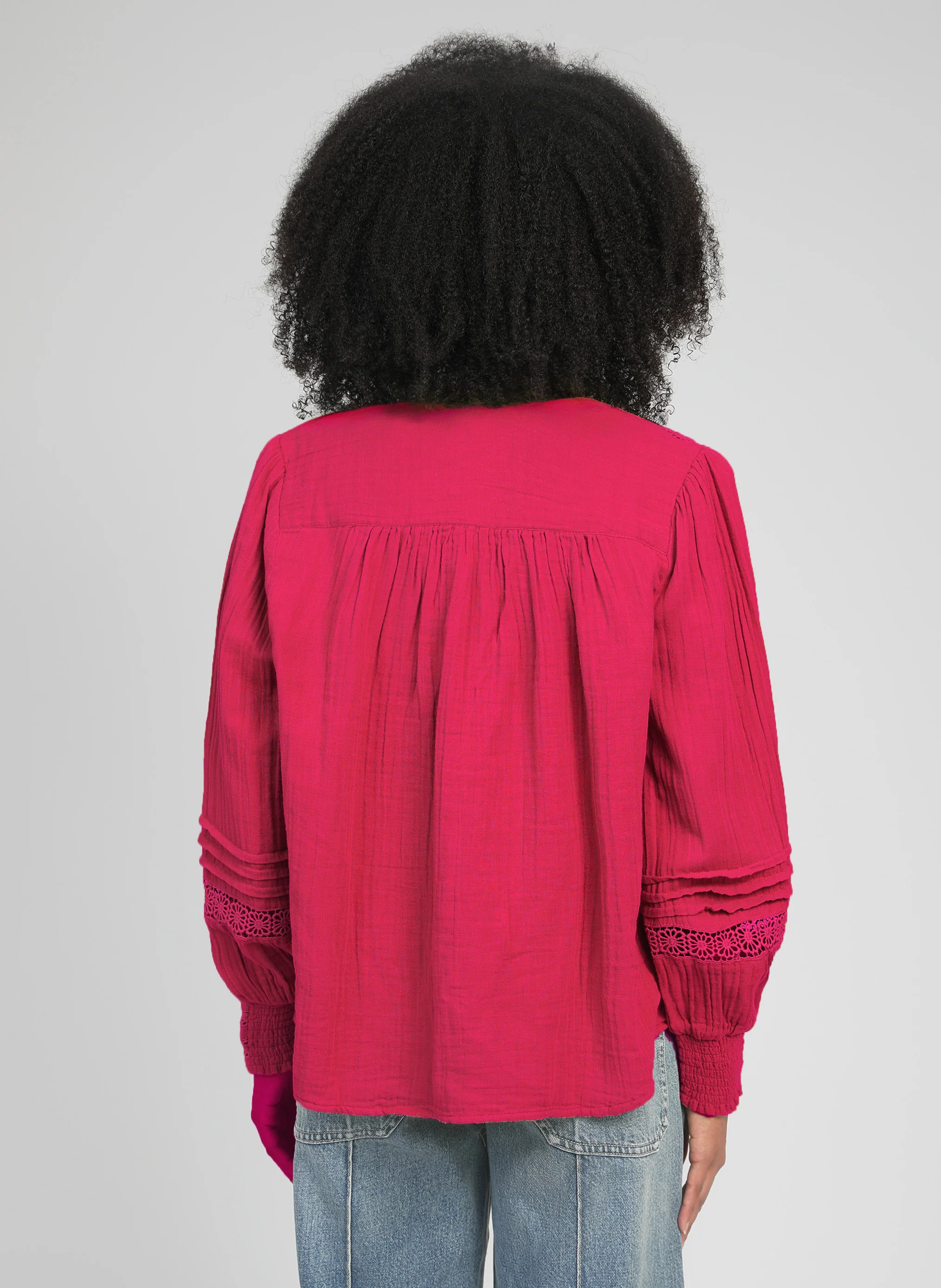 CHEMISE SOJANYLA fuchsia - Image 4