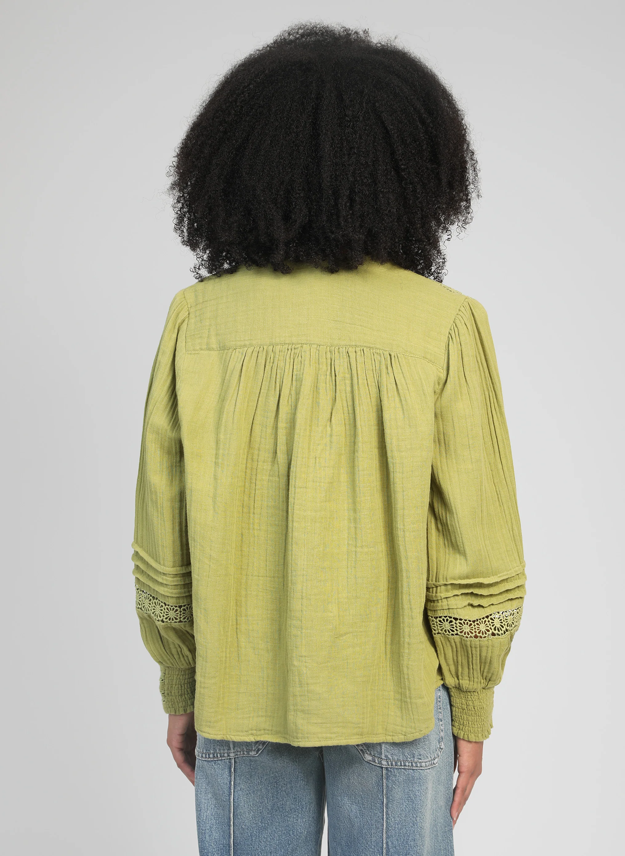 CHEMISE SOJANYLA tilleul - Image 4