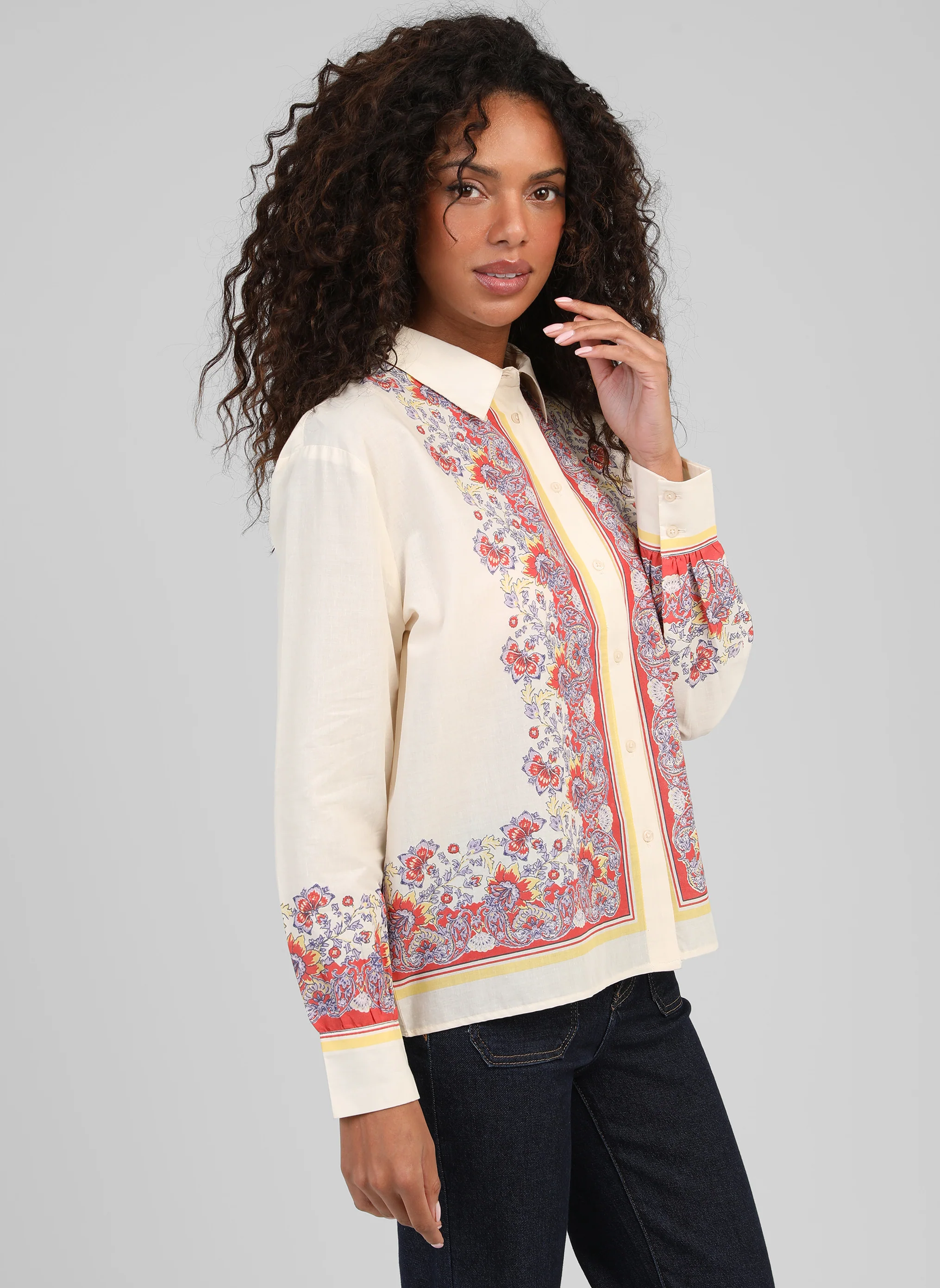 CHEMISE STANYLA campanila rouge - Image 3