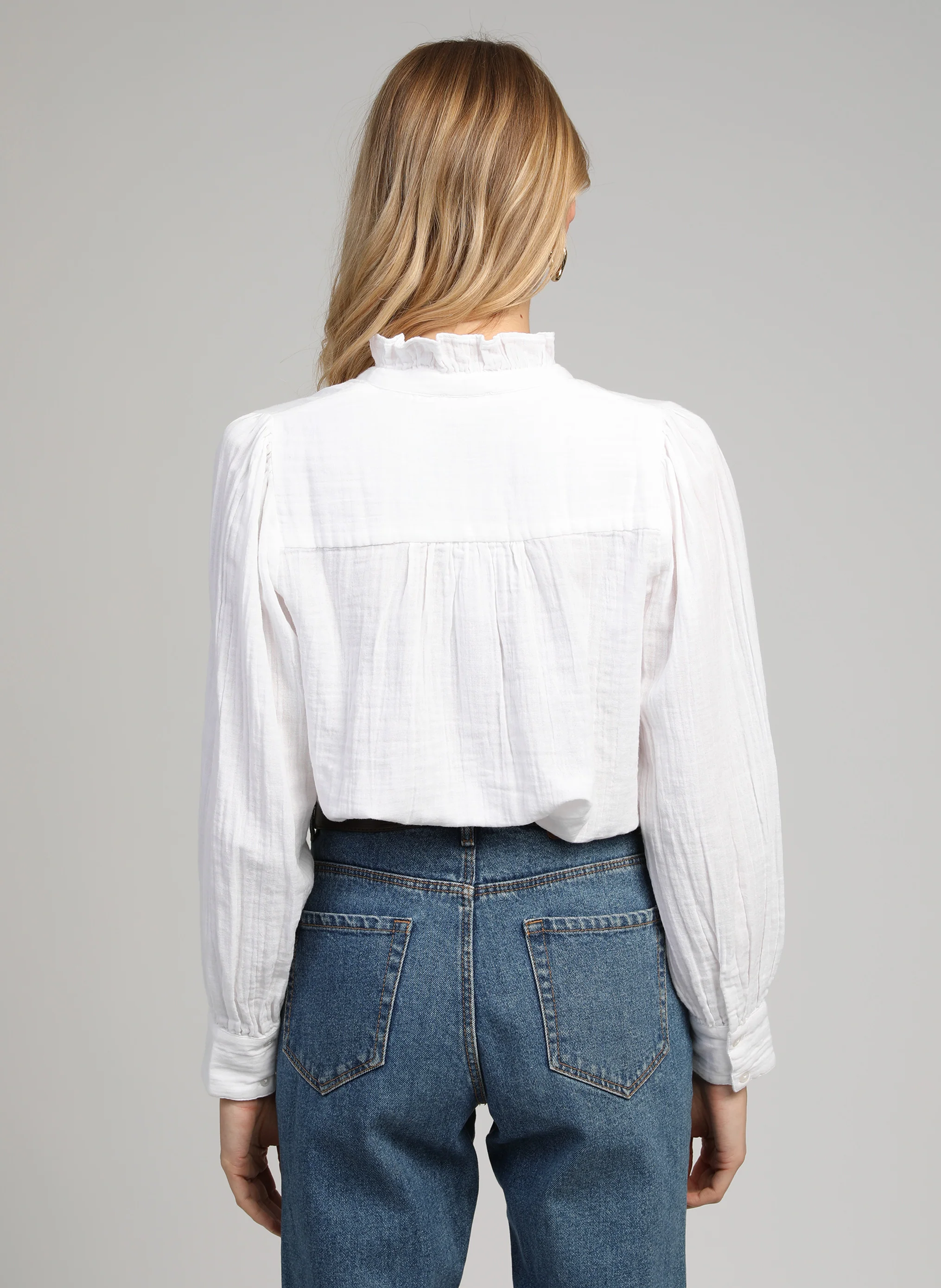 CHEMISE STEFILOU blanc - Image 4