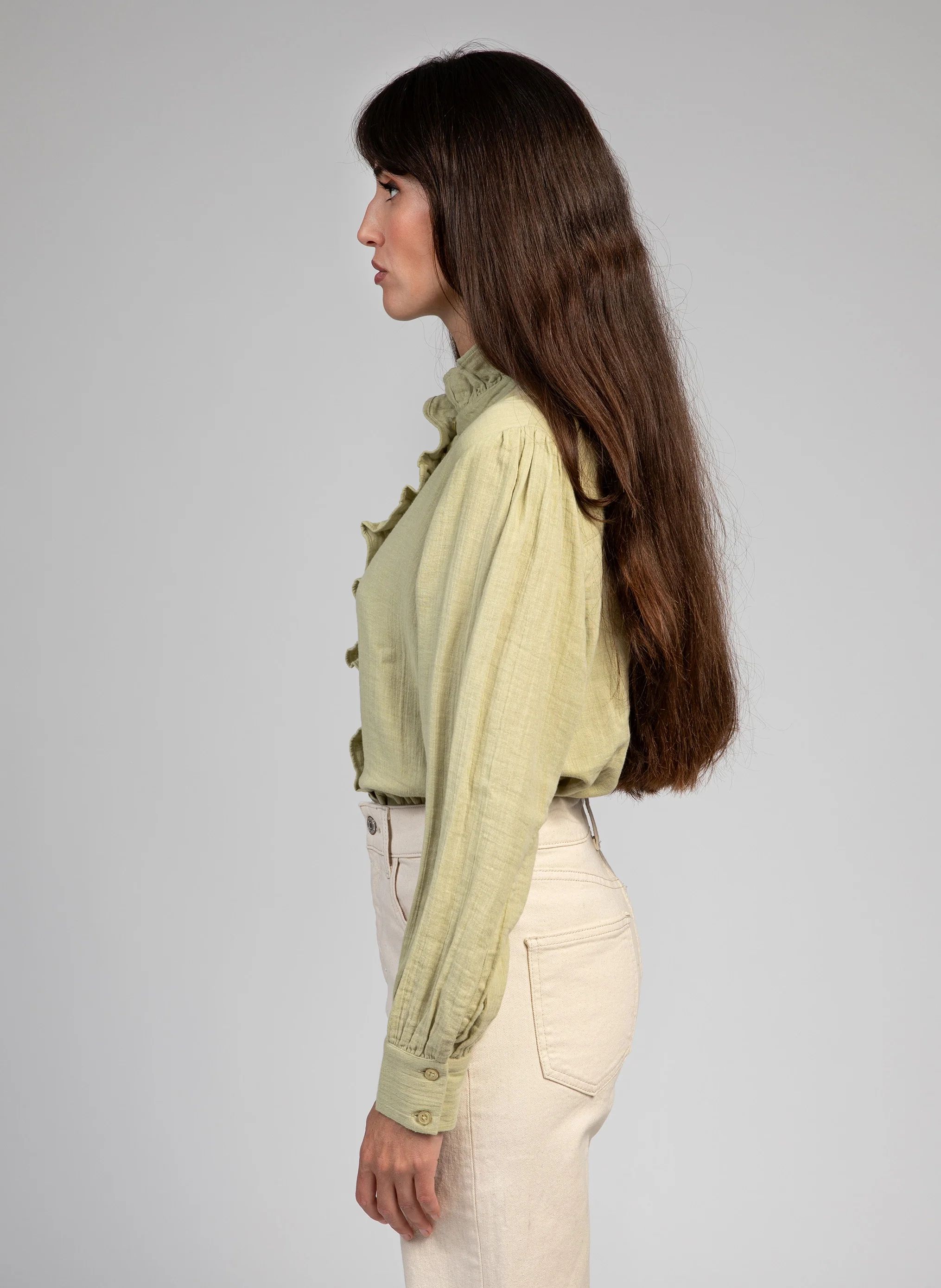 CHEMISE STEFOU amande - Image 3