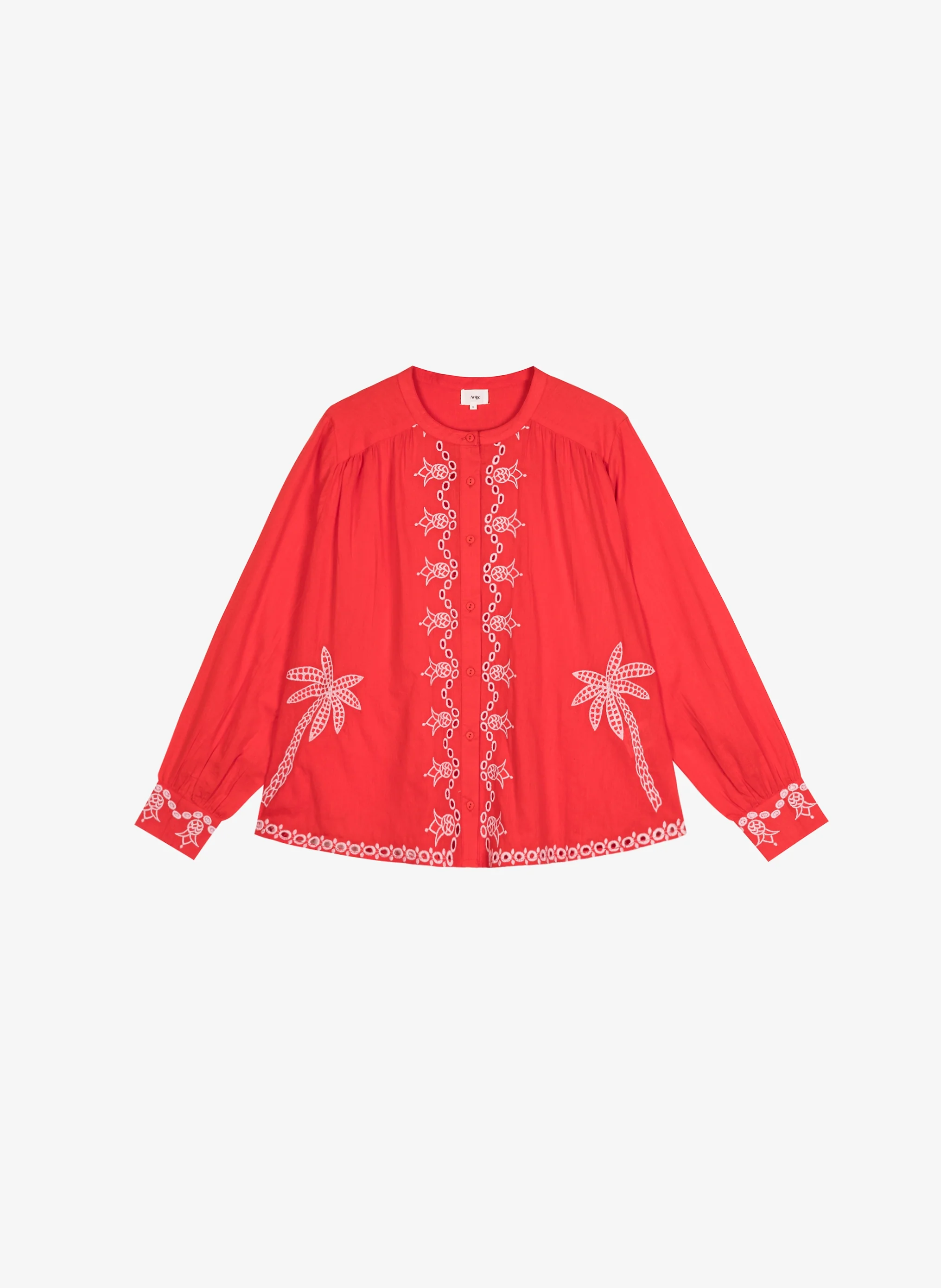 CHEMISE STEVANIA rouge - Image 5