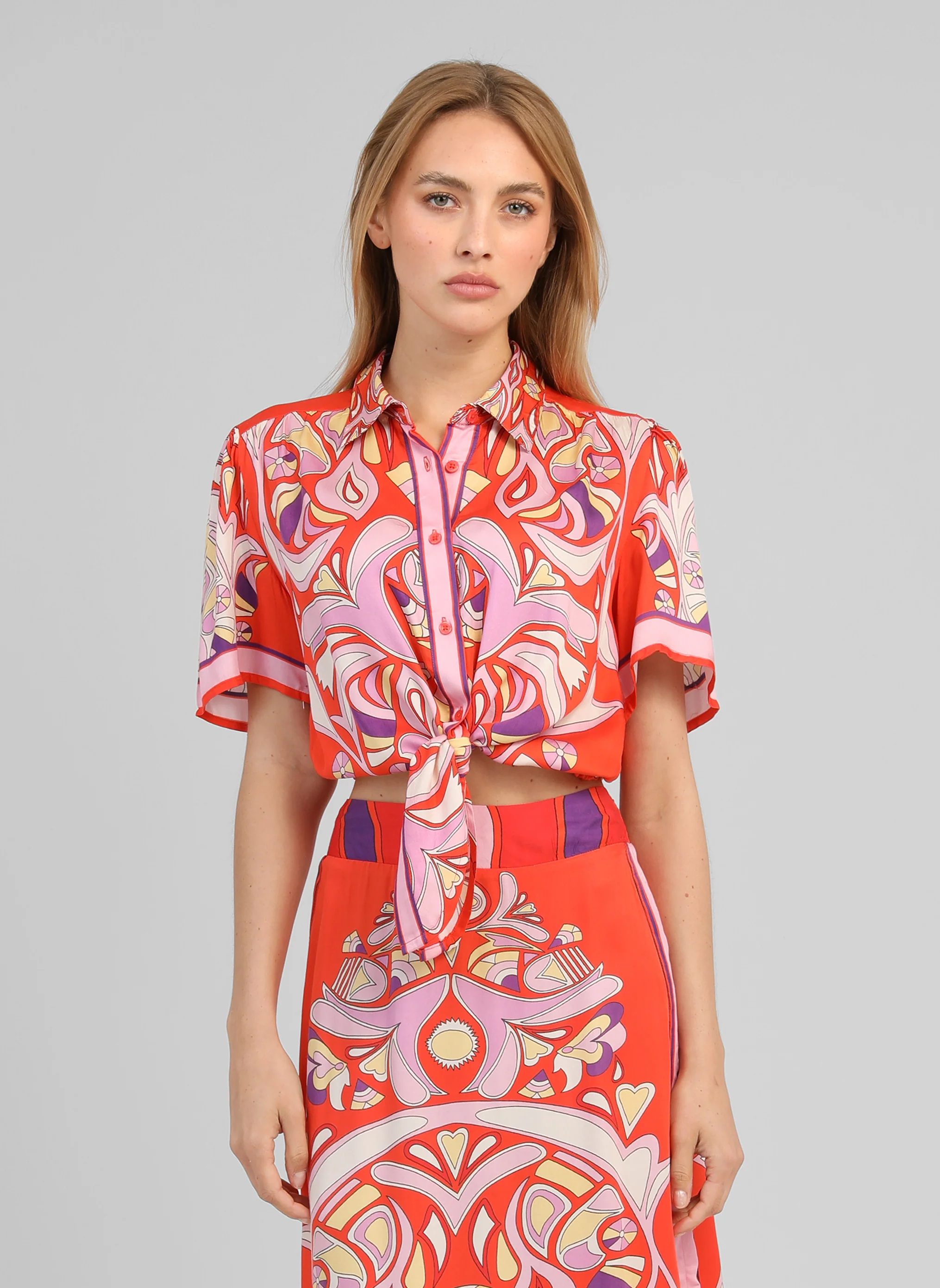 CHEMISE SUZALIA astola piment