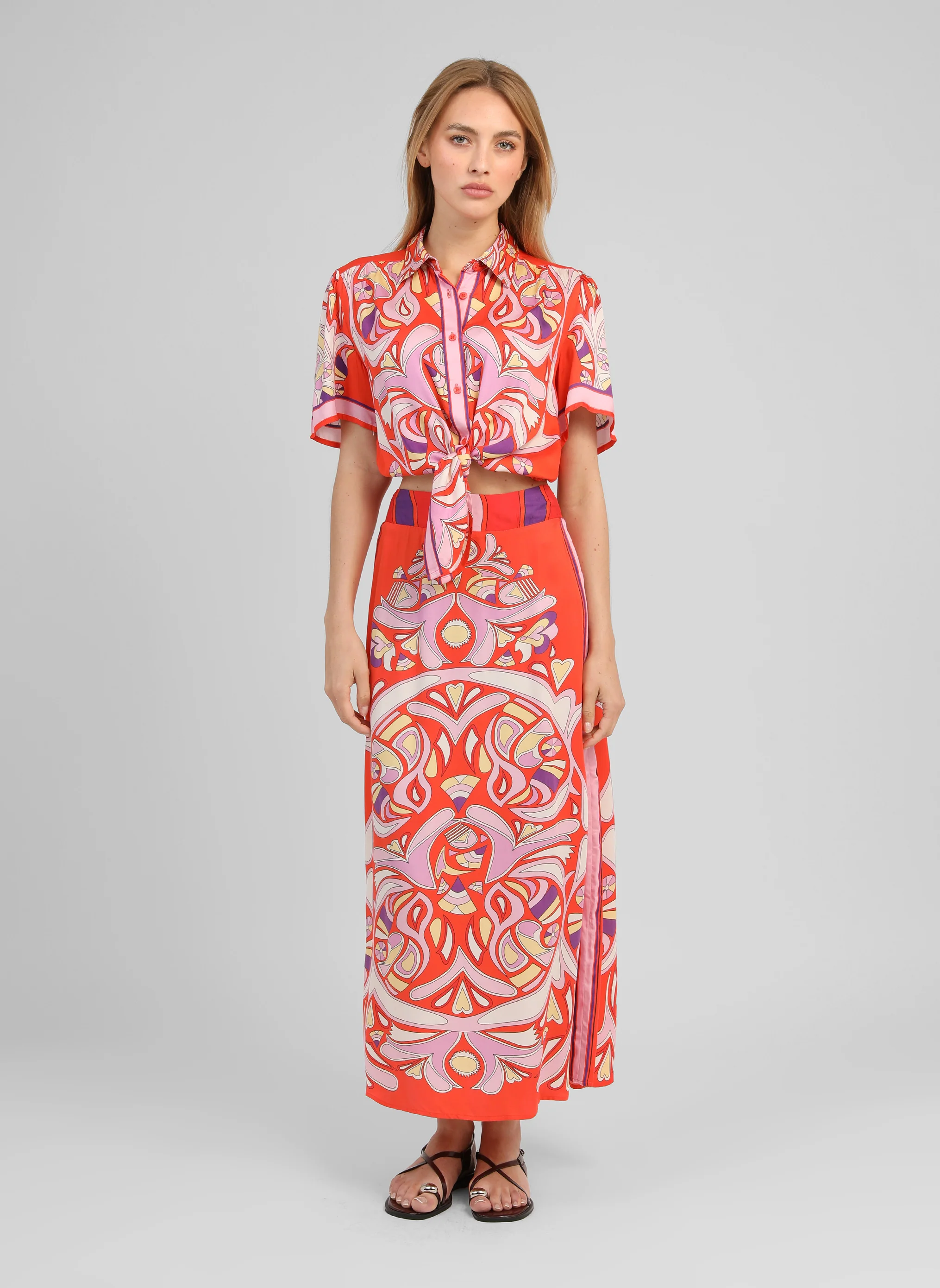 CHEMISE SUZALIA astola piment - Image 3