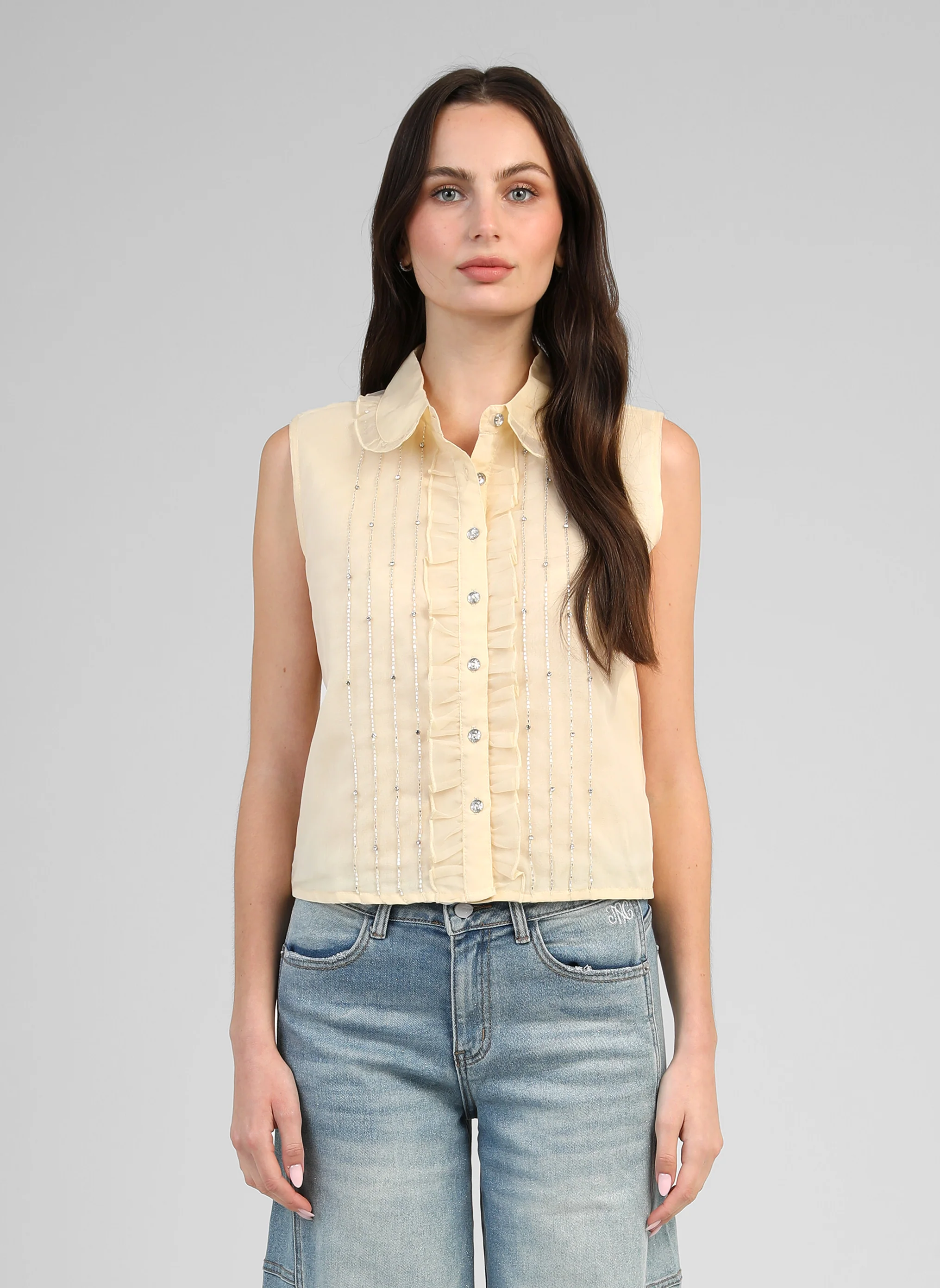 CHEMISE SWANY jaune