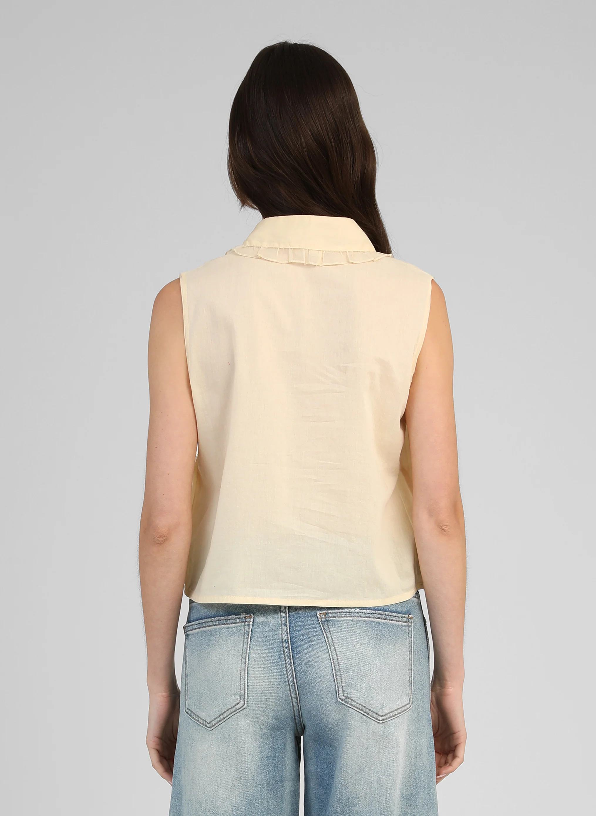 CHEMISE SWANY jaune - Image 4