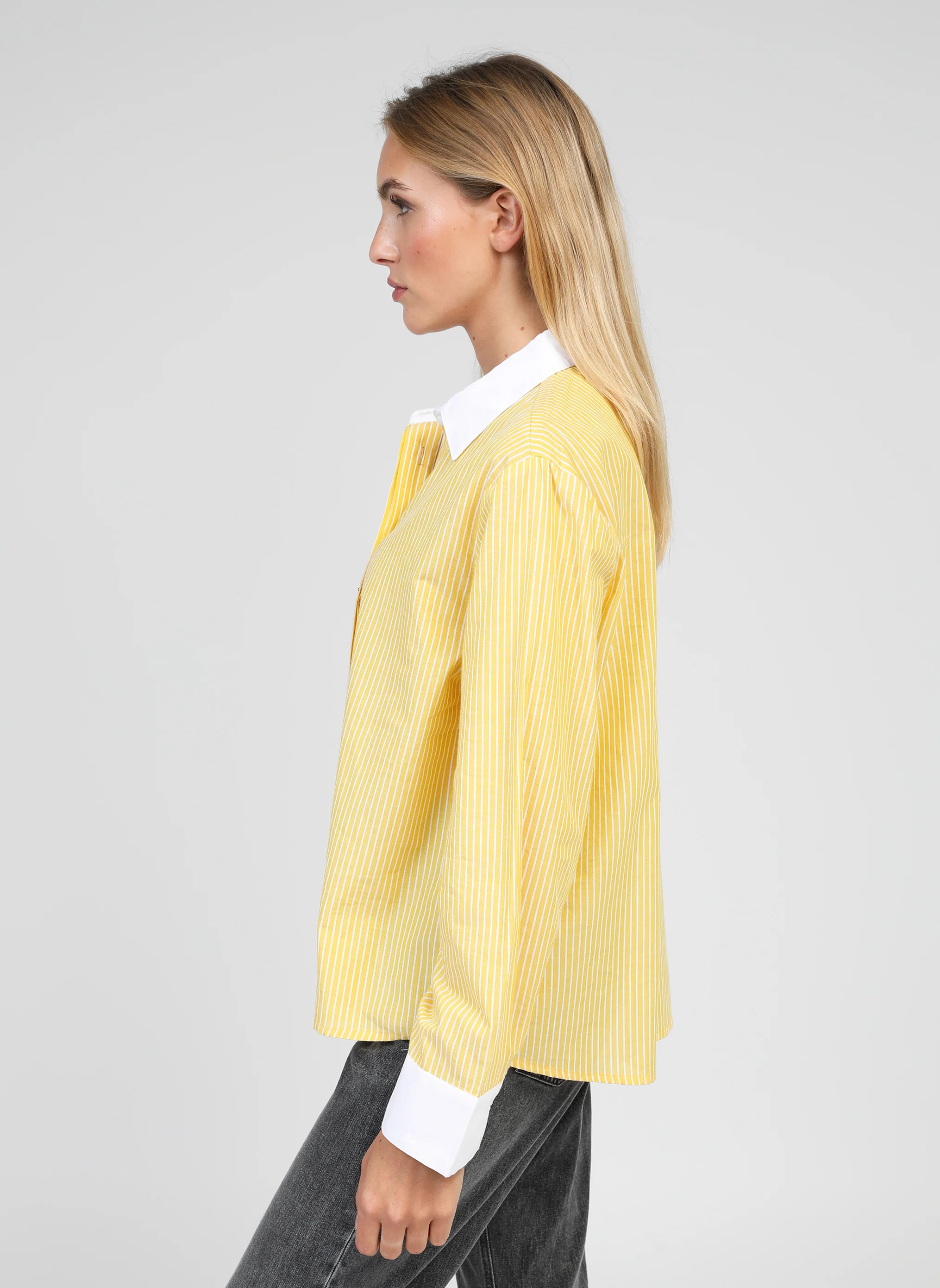 CHEMISE SYLANA jaune - Image 3