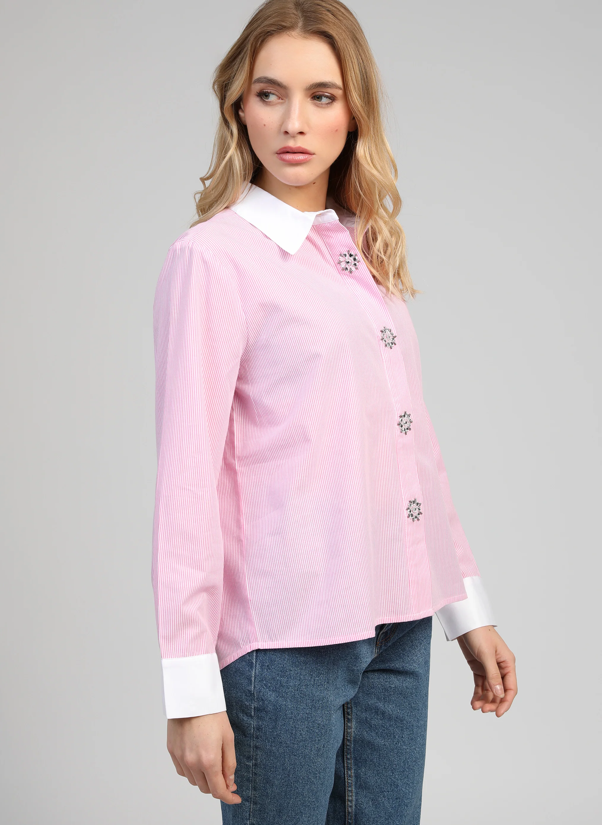 CHEMISE SYLANA rose - Image 3