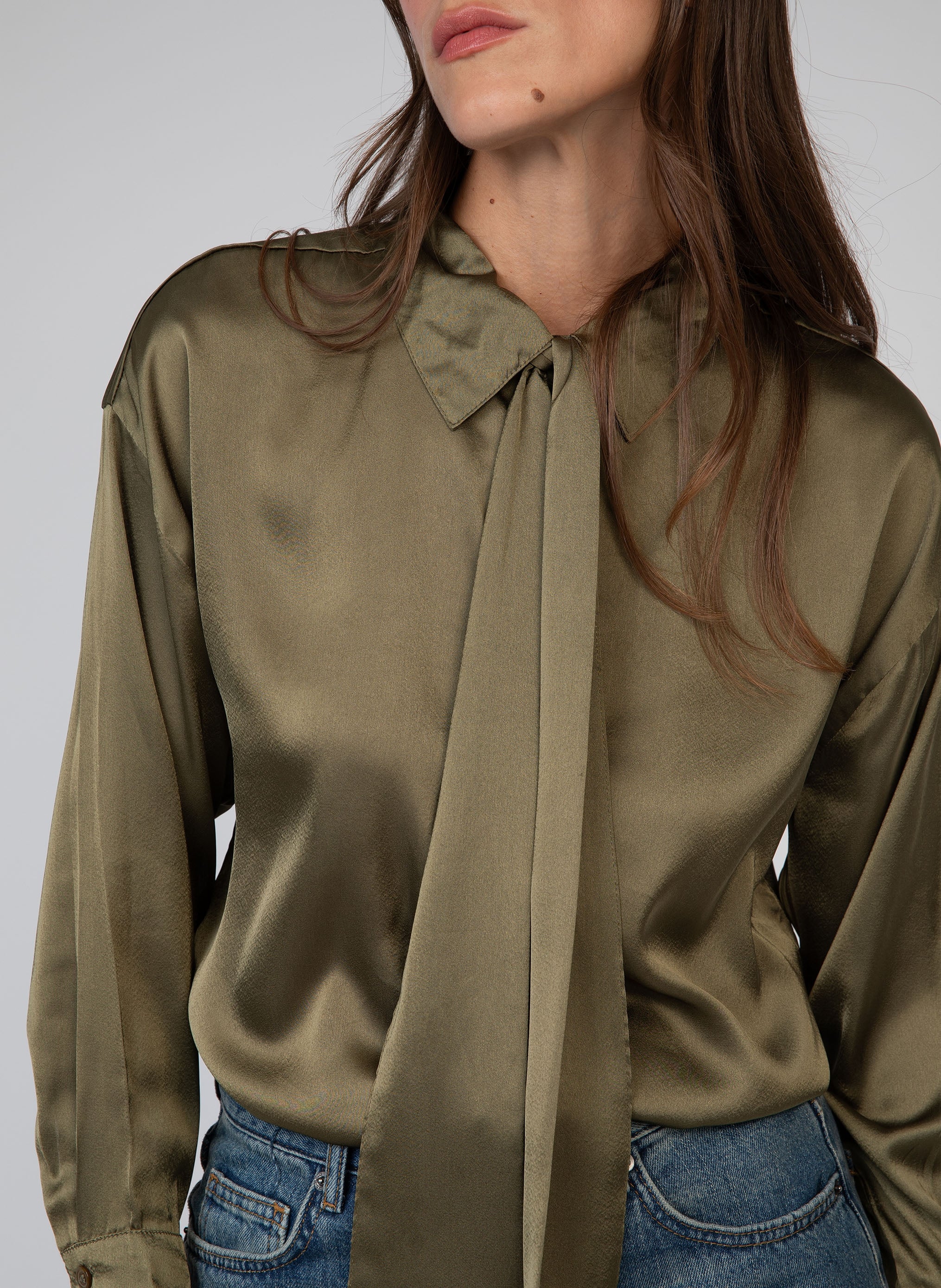 CHEMISE SYLVANOA army - Image 5