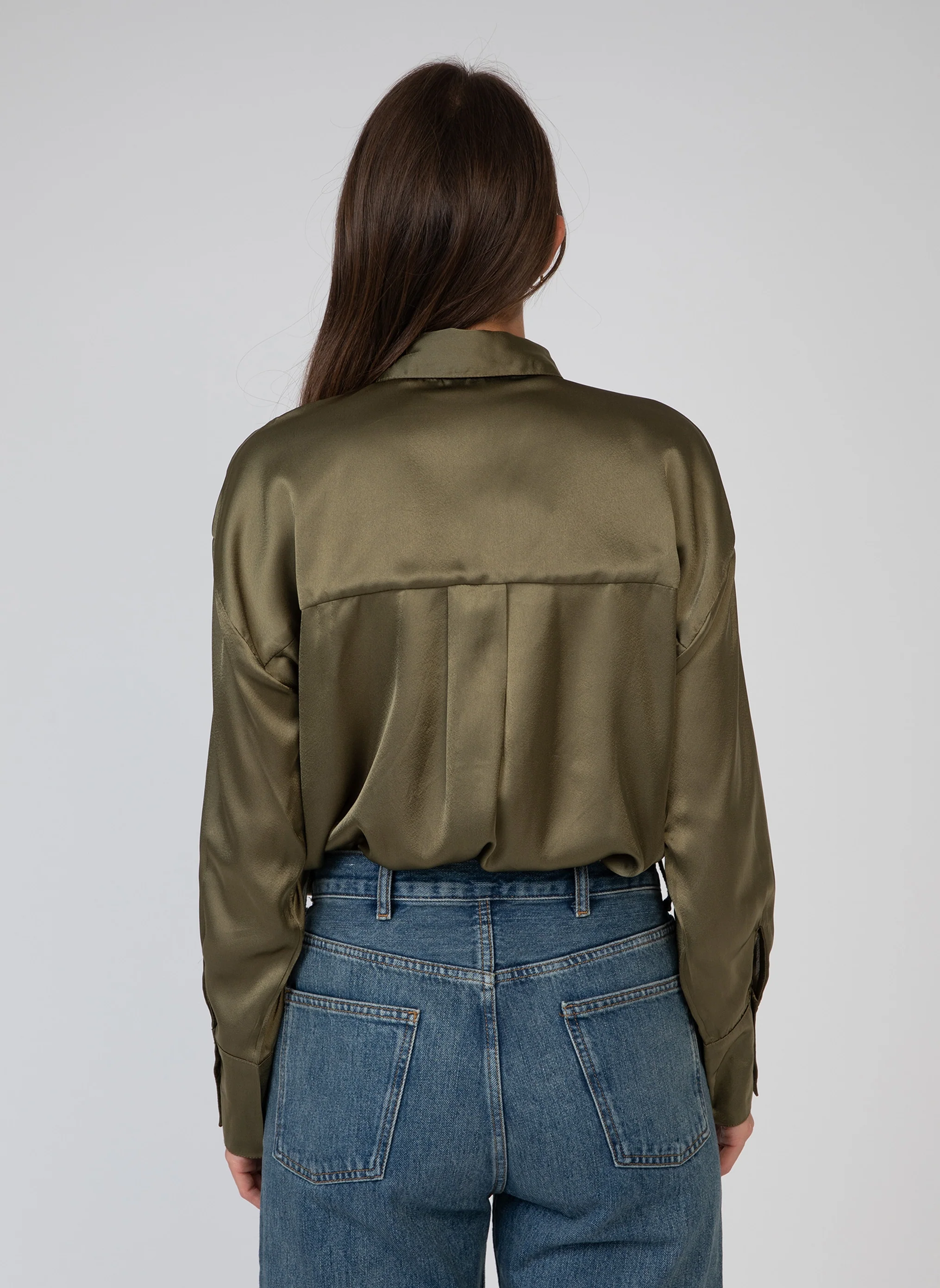 CHEMISE SYLVANOA army - Image 8