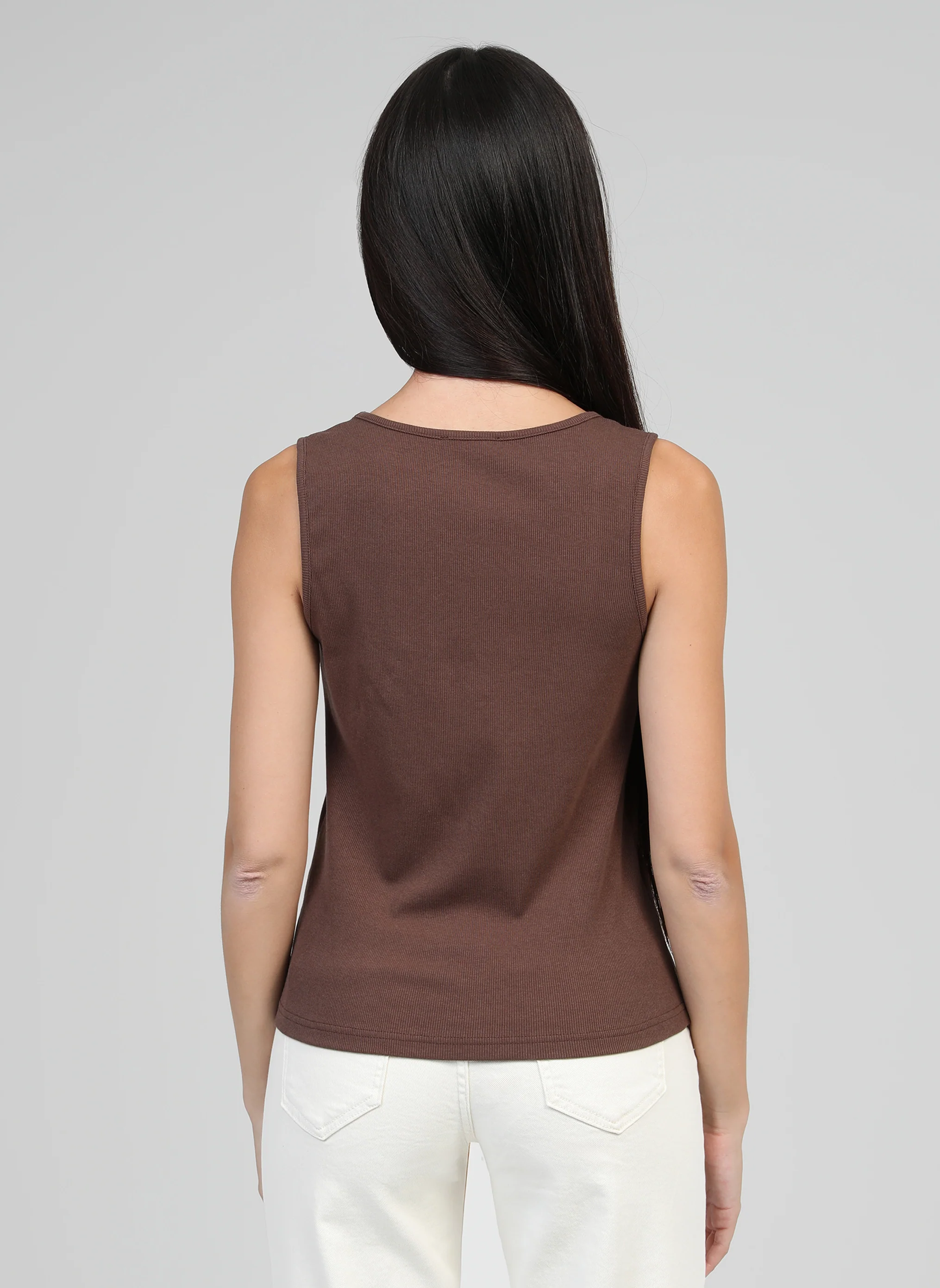 DEBARDEUR AMAZIA chocolat - Image 4