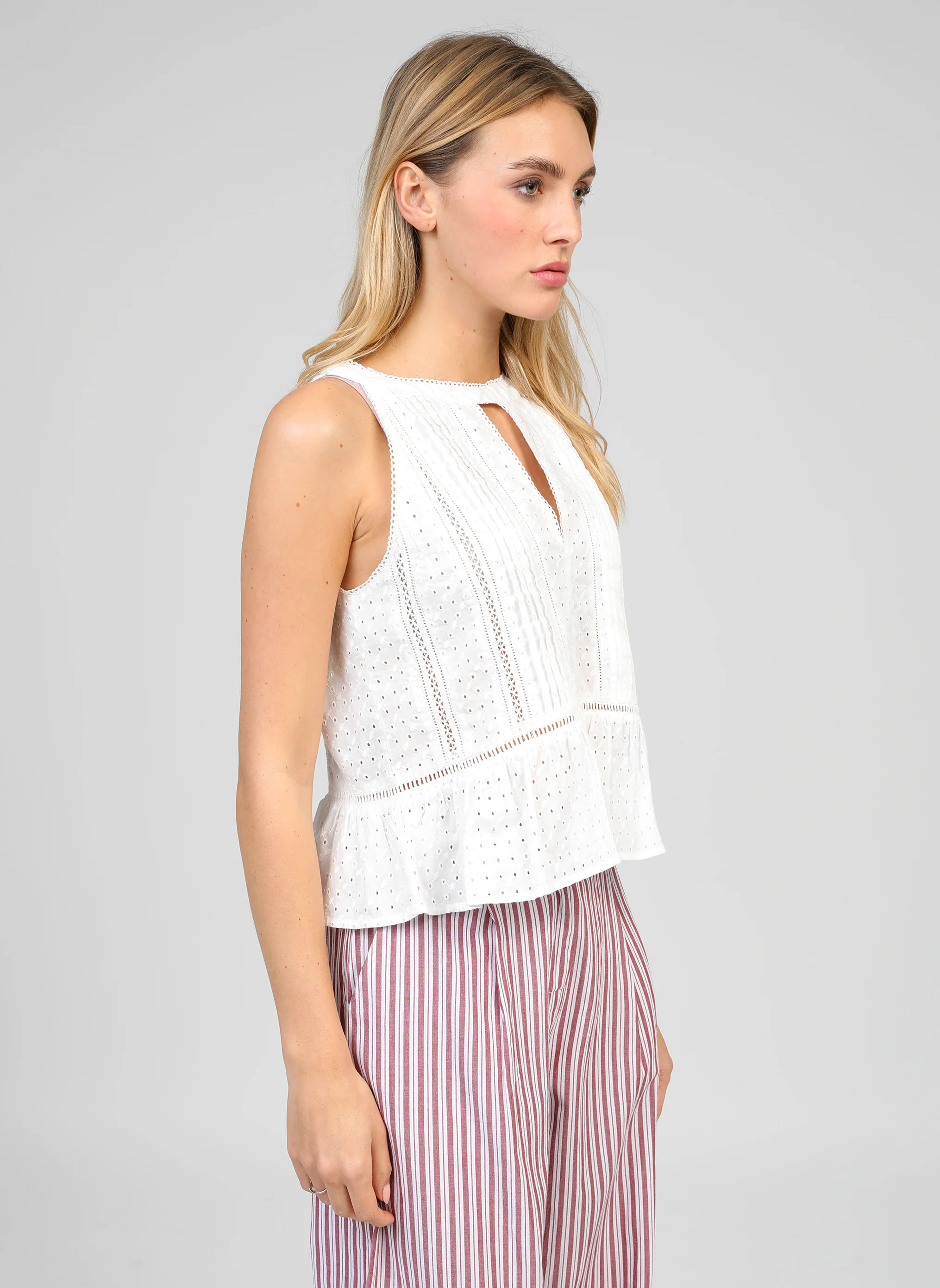 DEBARDEUR SEMINA blanc - Image 3