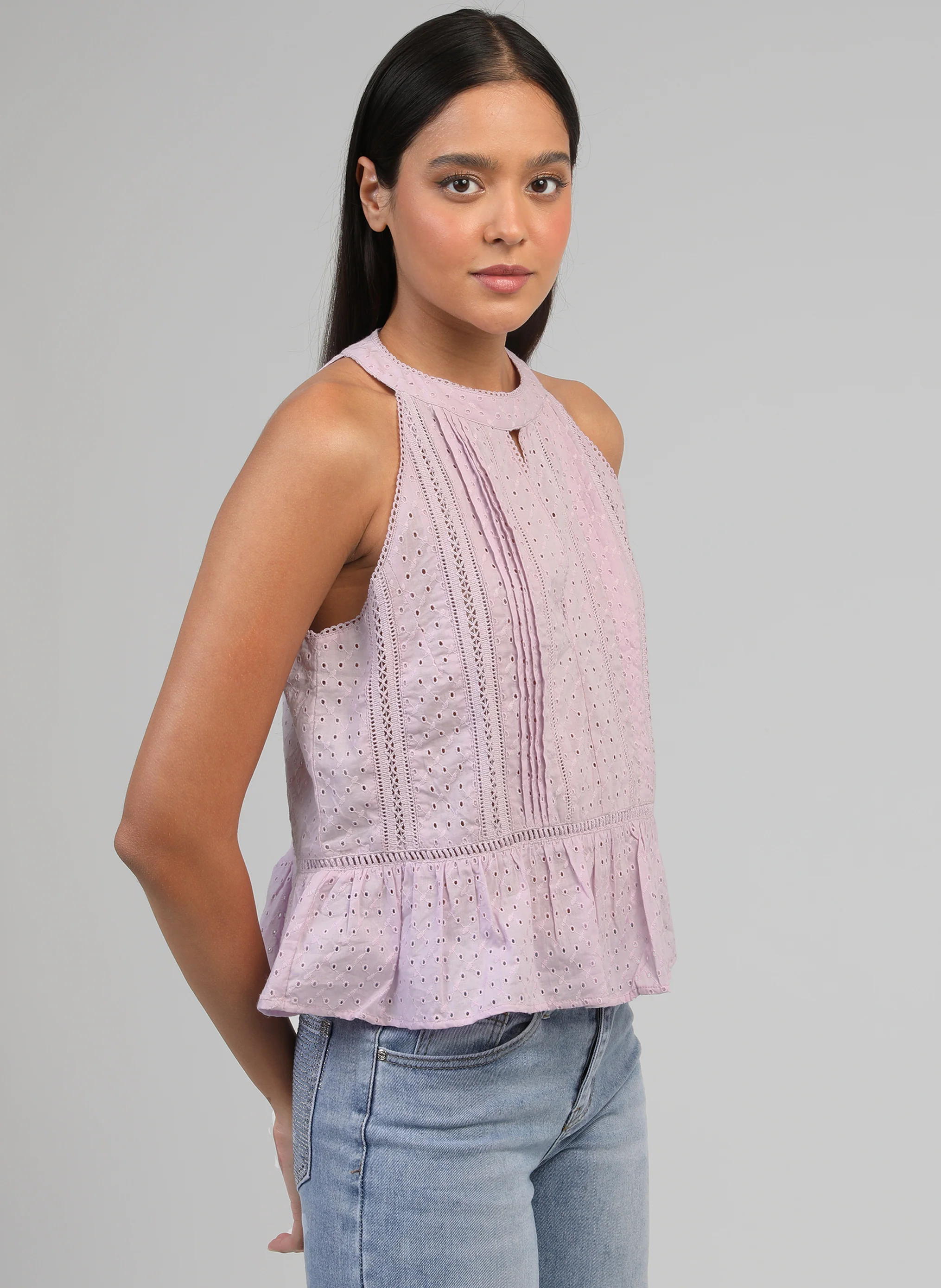 DEBARDEUR SEMINA lilas - Image 3