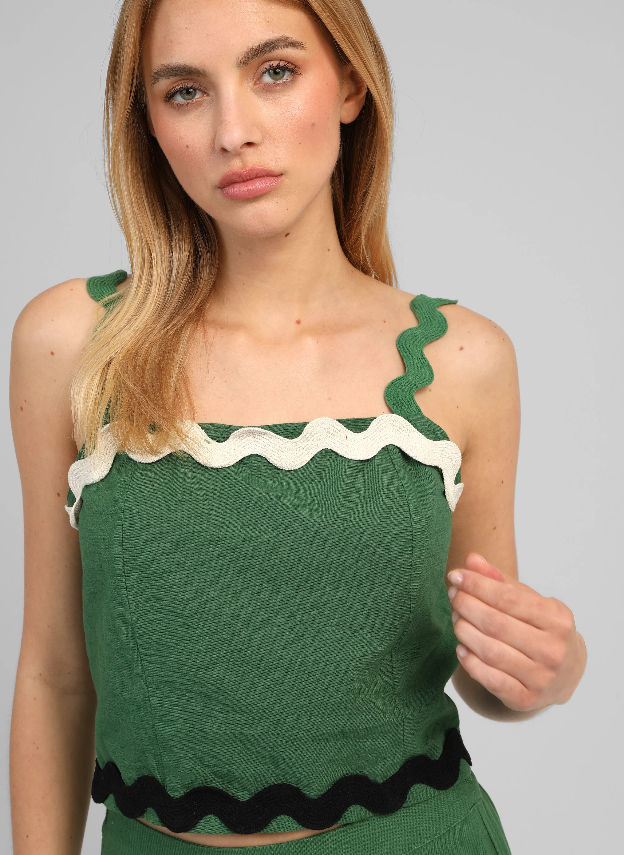 DEBARDEUR SOLINE vert - Image 2