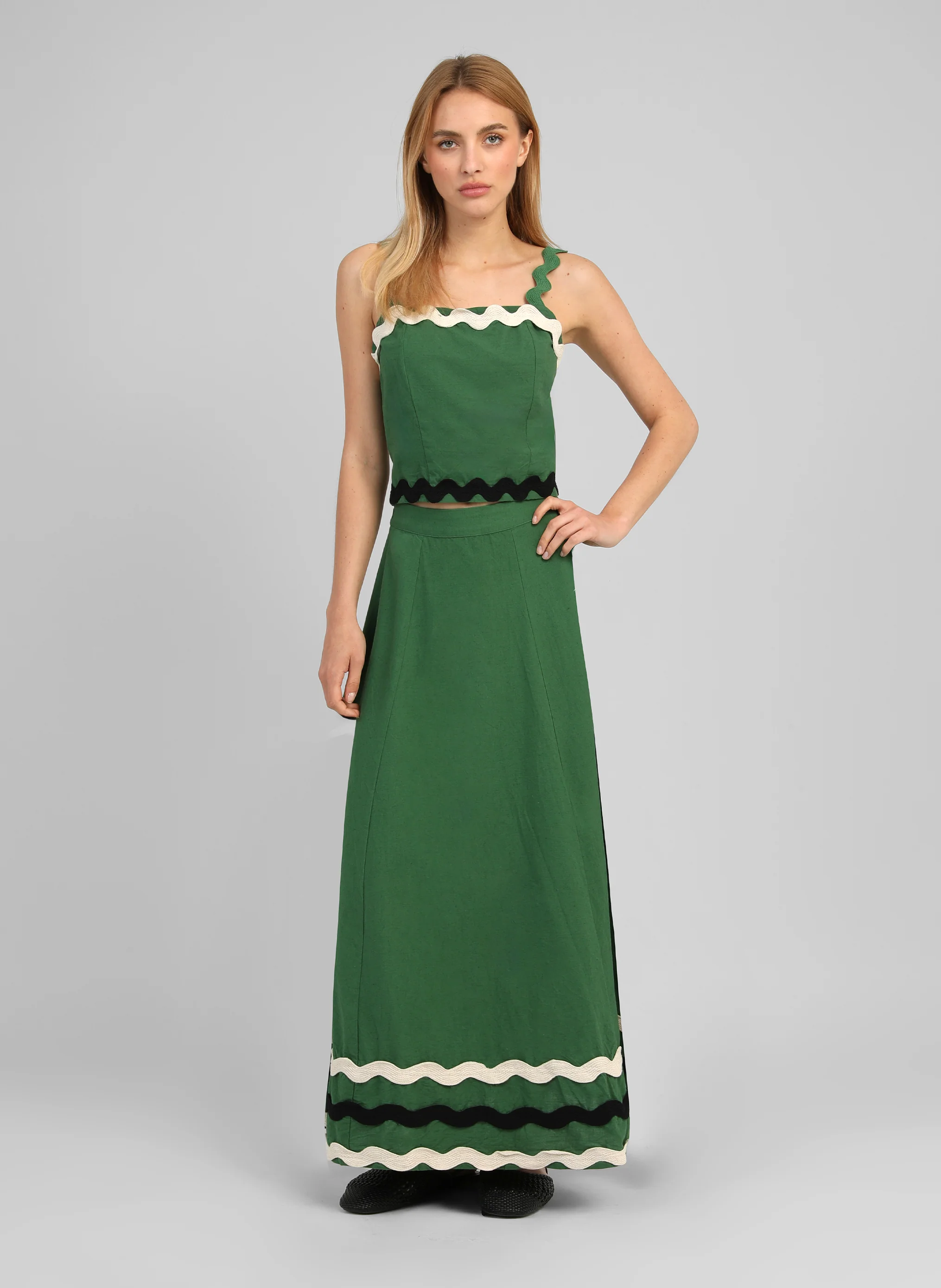DEBARDEUR SOLINE vert - Image 3