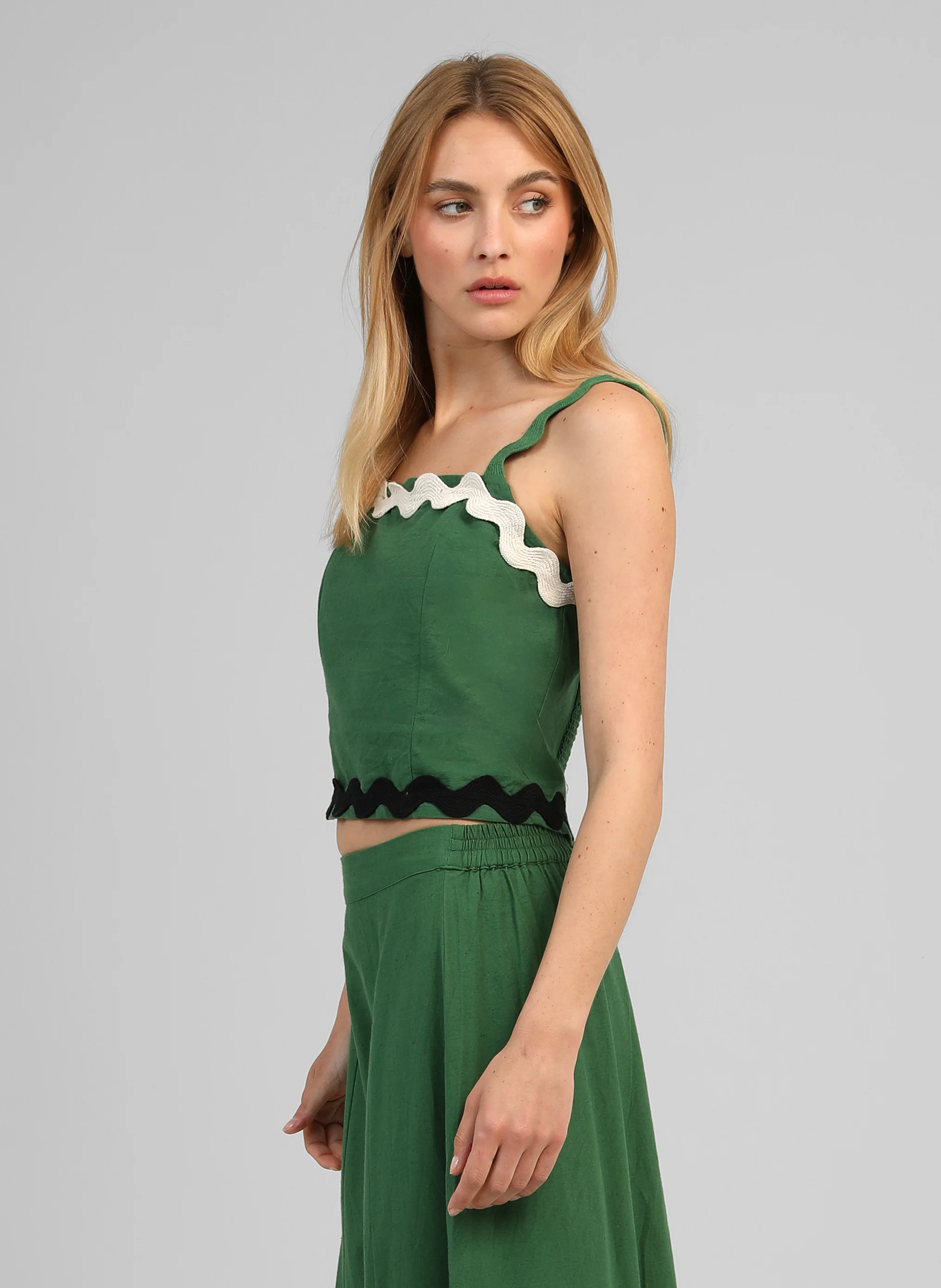 DEBARDEUR SOLINE vert - Image 4