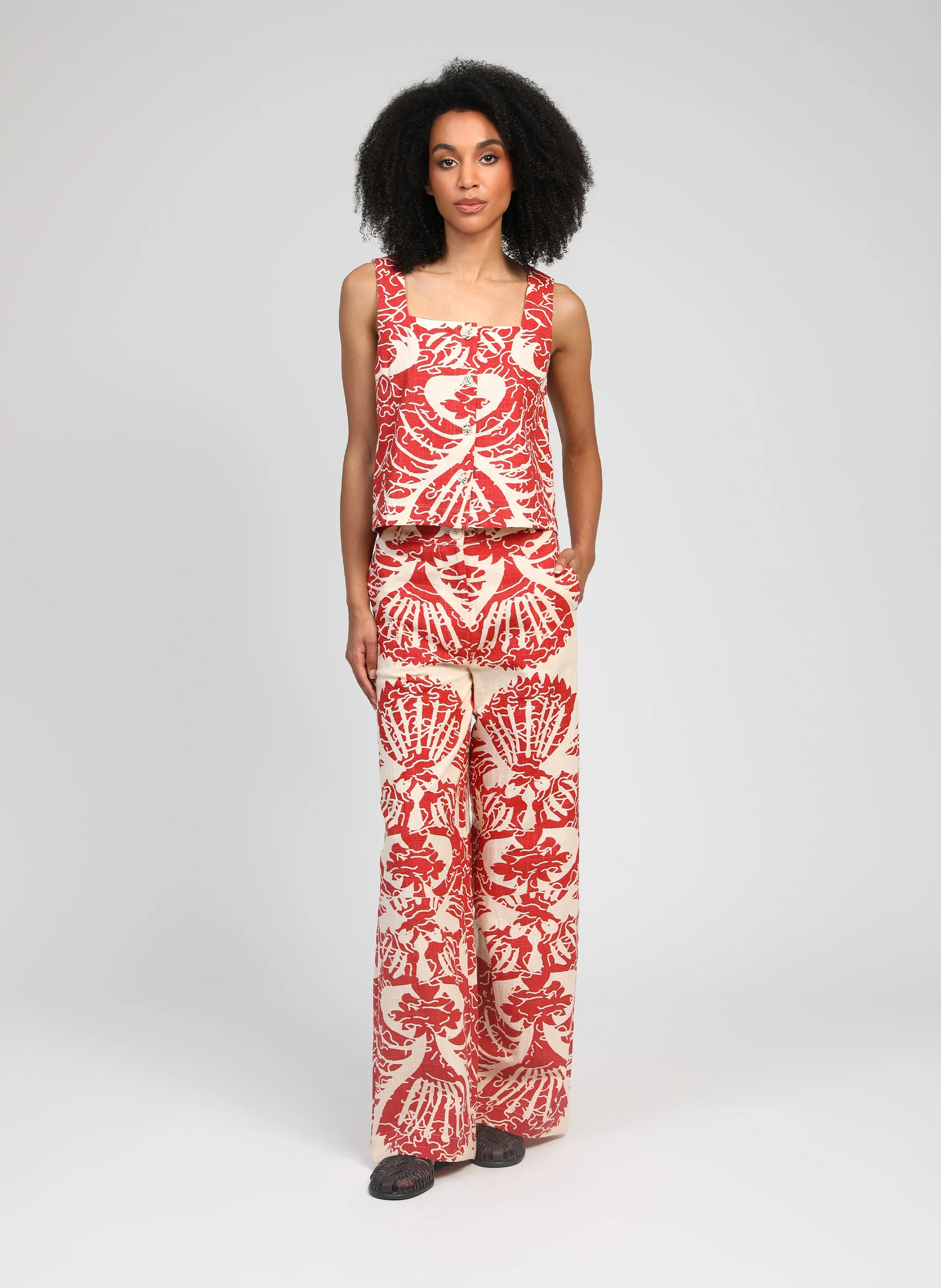 DEBARDEUR SYMALA adeline rouge - Image 3