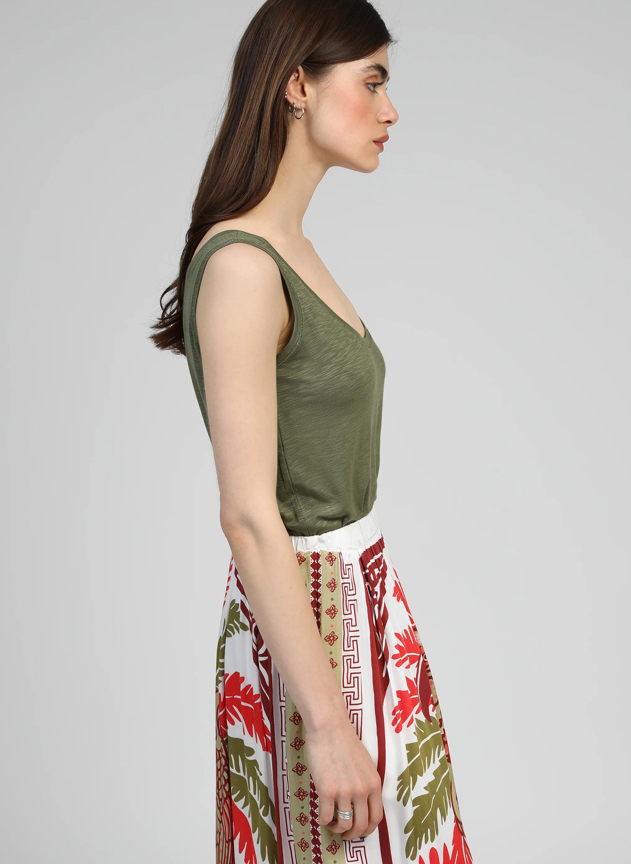 DEBARDEUR TANESSA kaki - Image 4