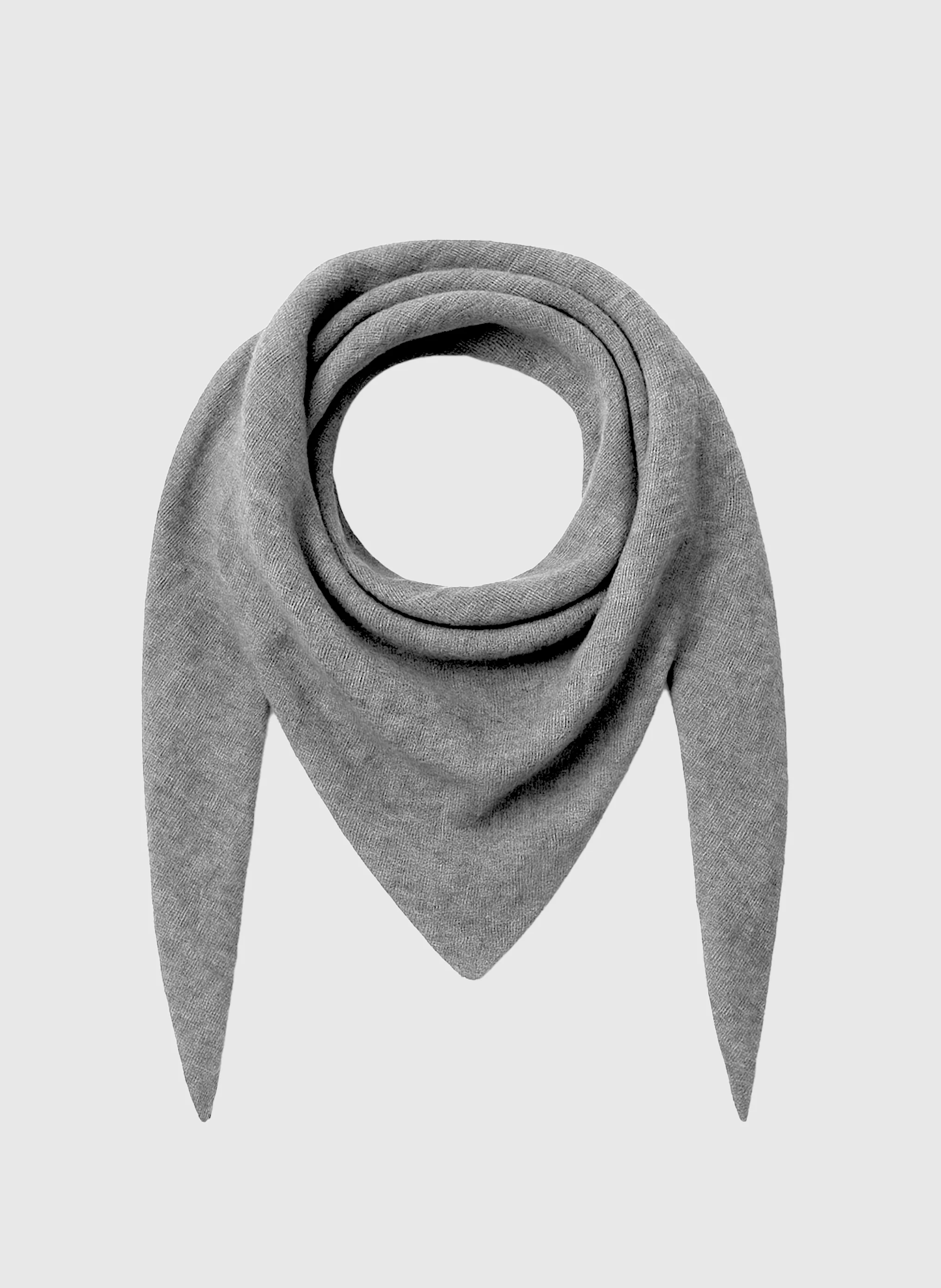 ECHARPE FRAGOLA gris chiné - Image 5