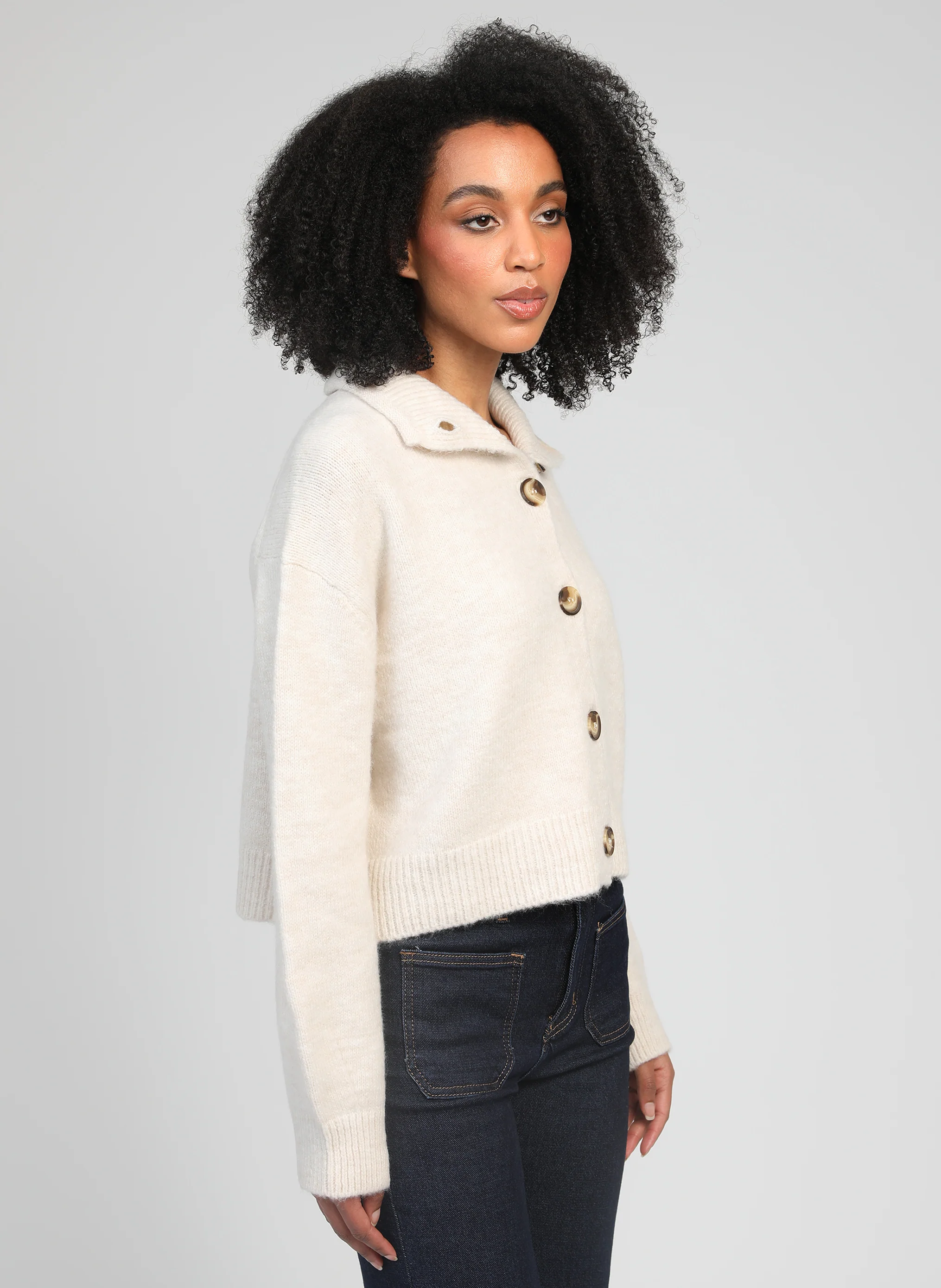GILET LAKEYLA ecru - Image 3