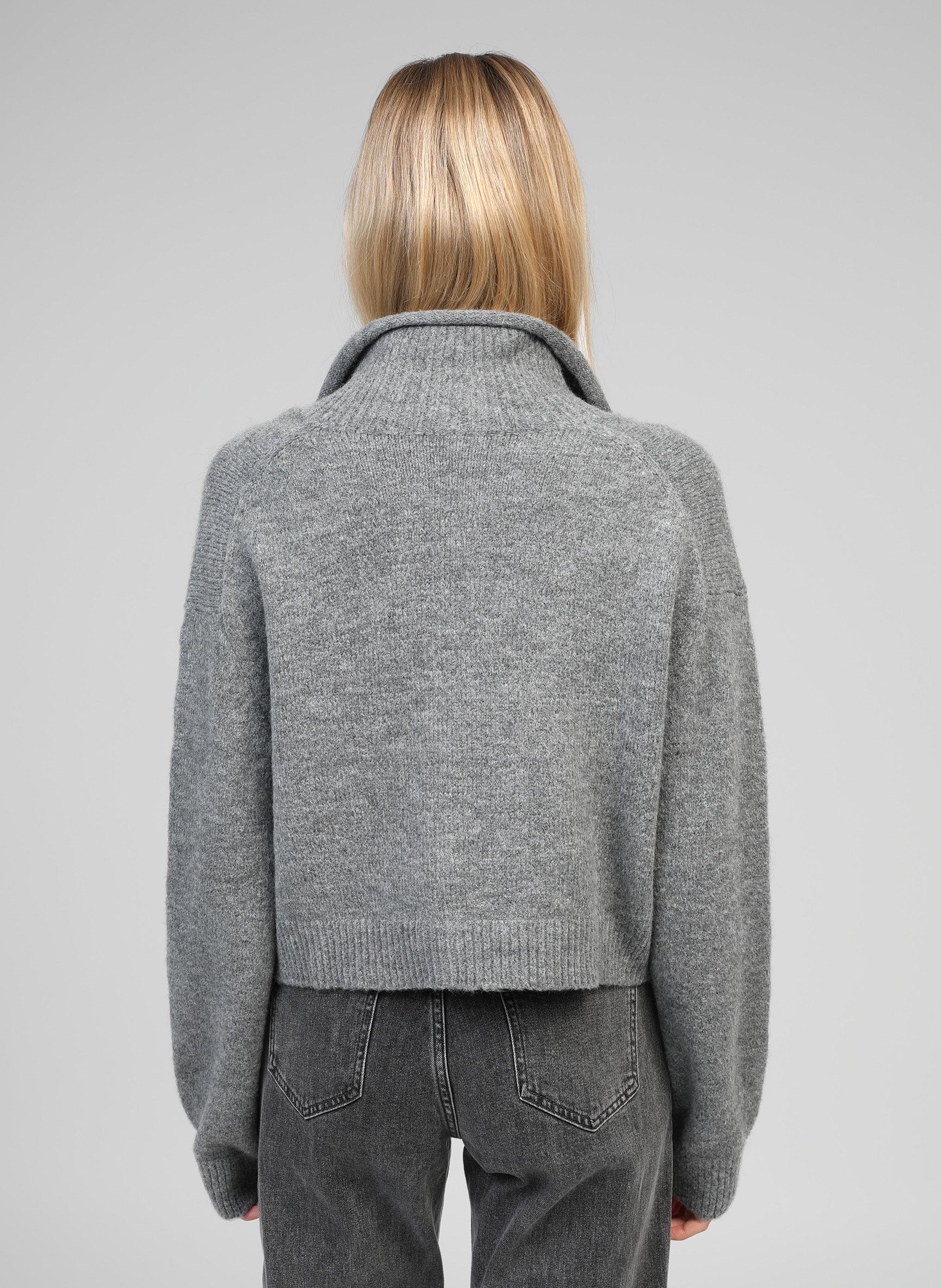 GILET LAKEYLA gris chiné - Image 4
