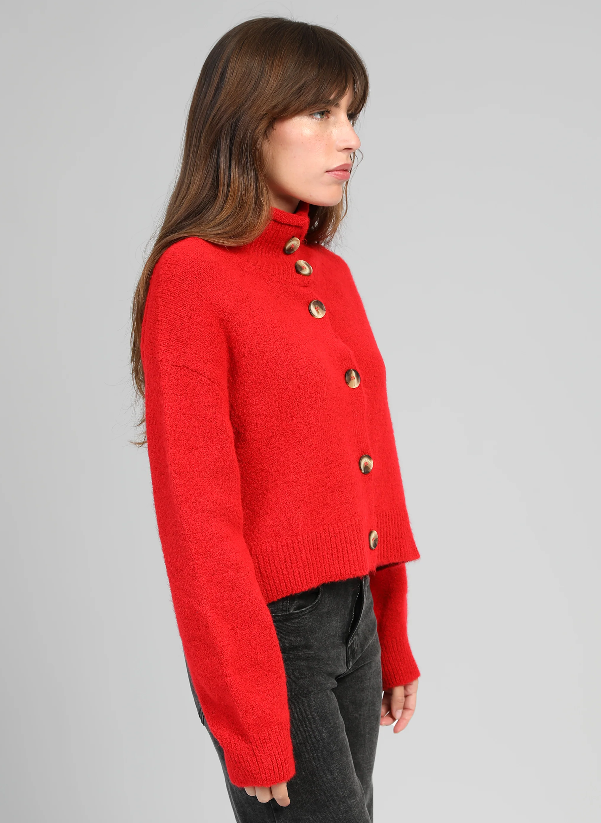 GILET LAKEYLA rouge - Image 3