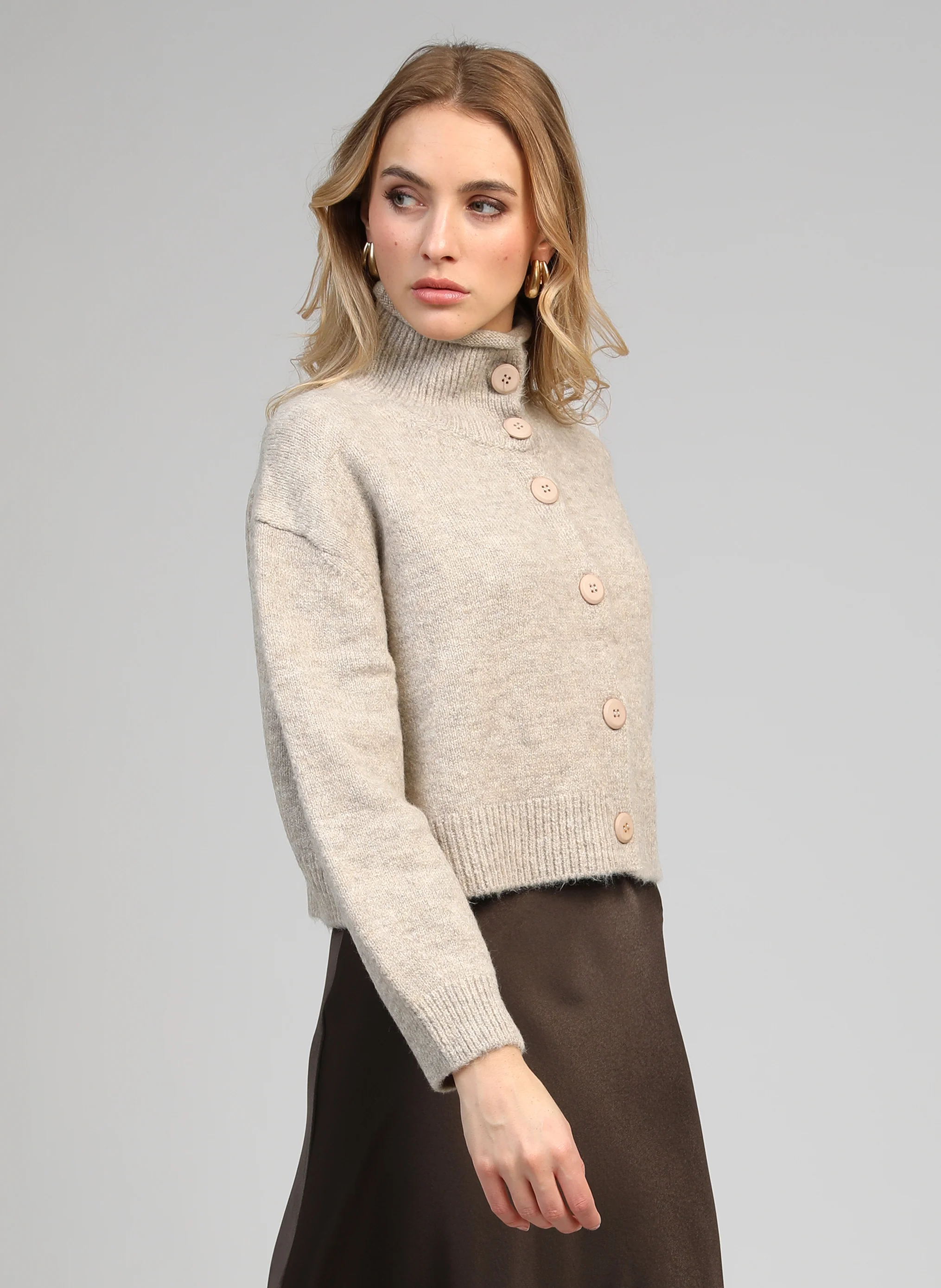 GILET LAKEYLA taupe - Image 3
