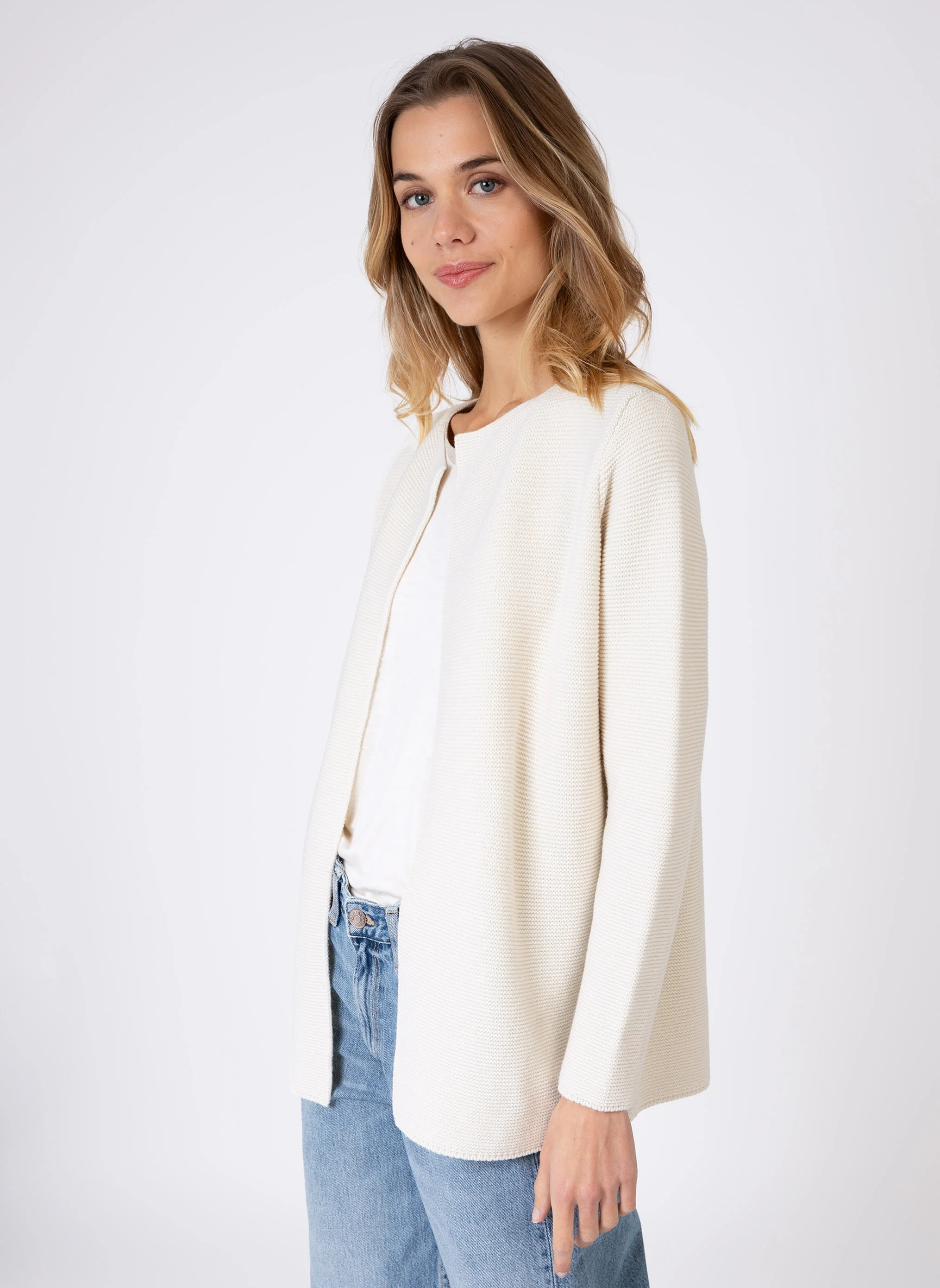 GILET LASHOPSI ecru - Image 3