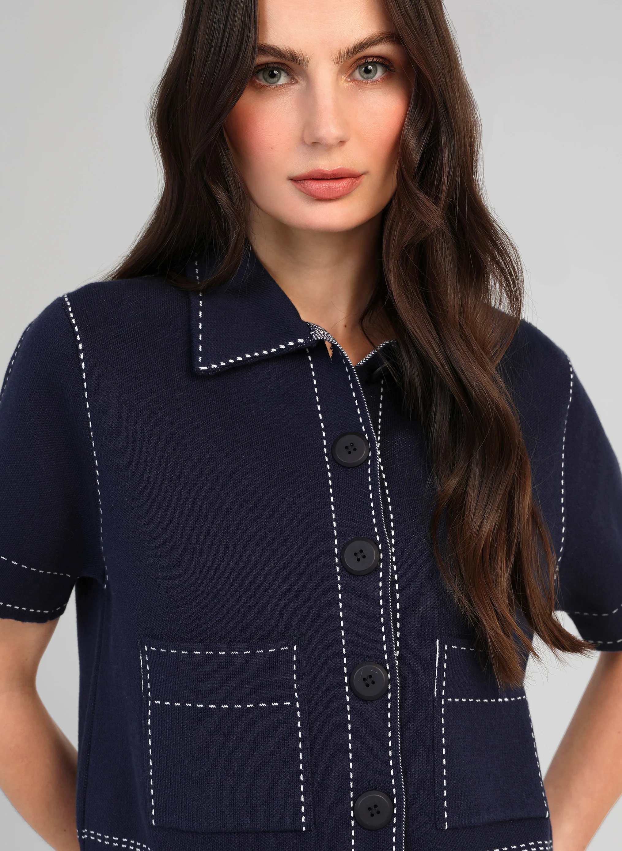 GILET LEBILLY marine - Image 2