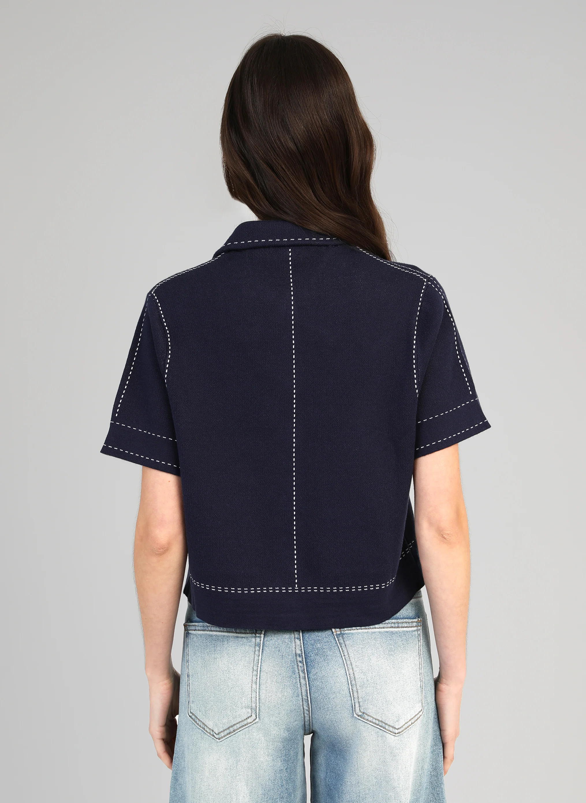 GILET LEBILLY marine - Image 4