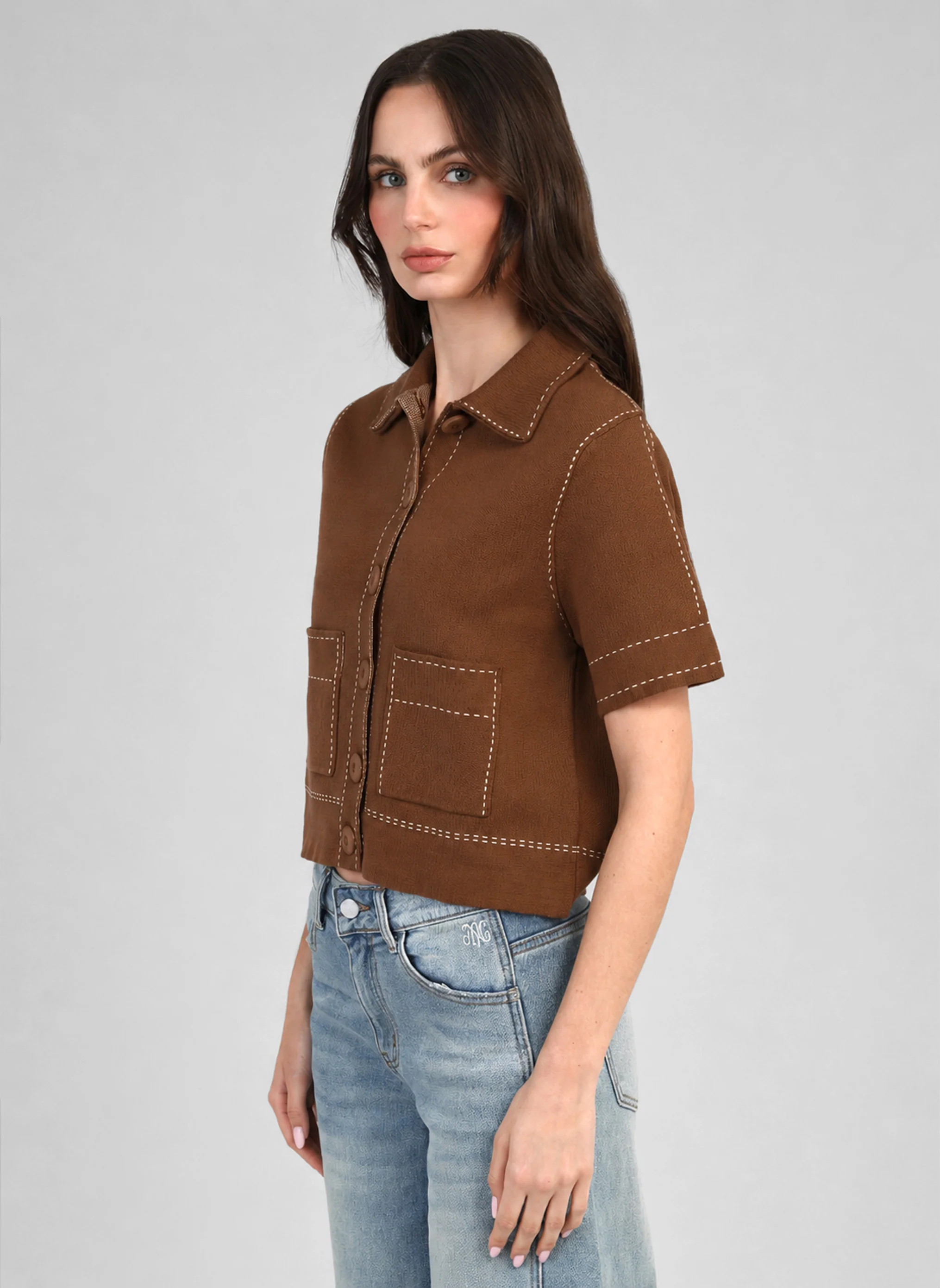 GILET LEBILLY marron - Image 3