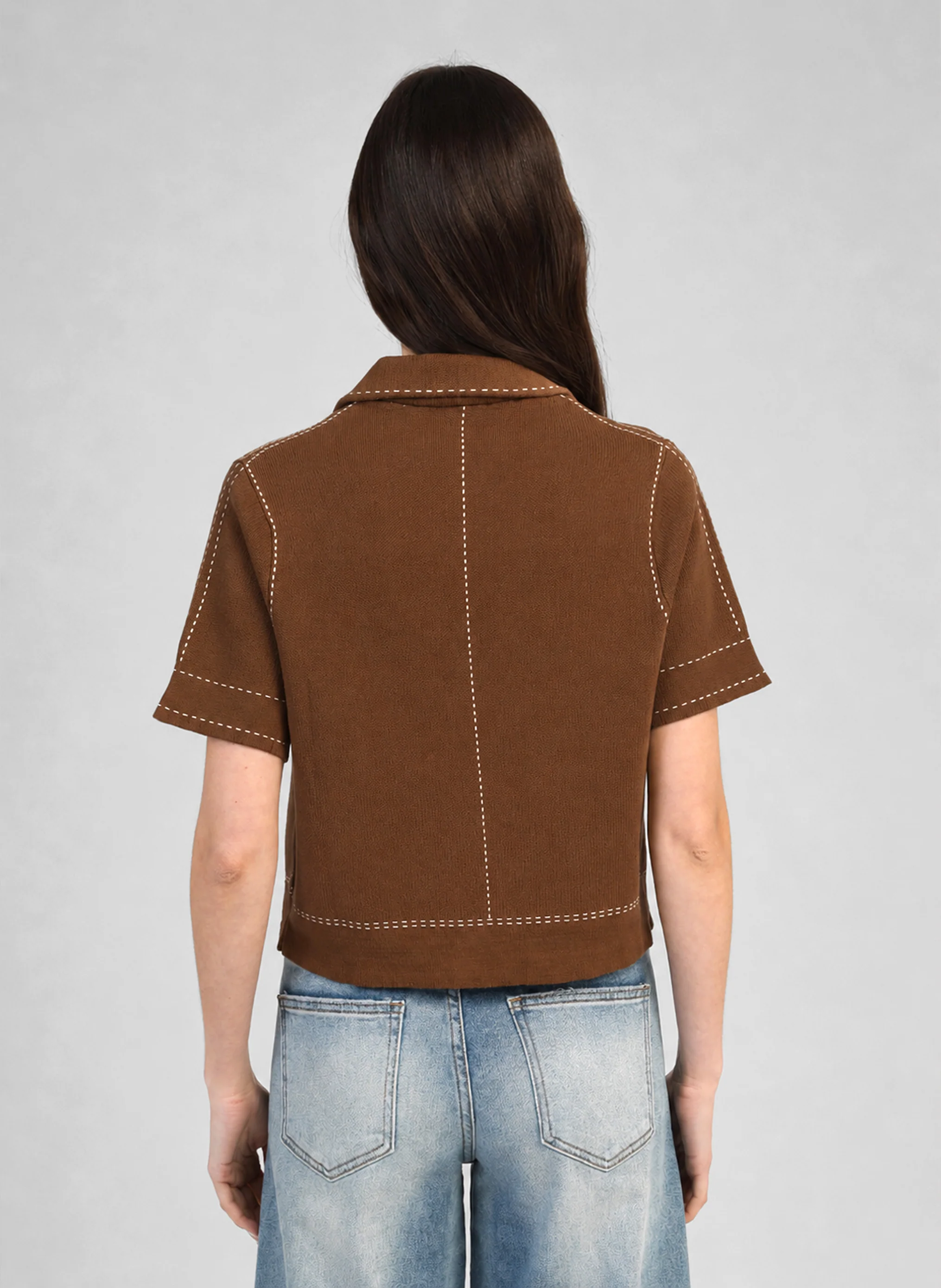 GILET LEBILLY marron - Image 4