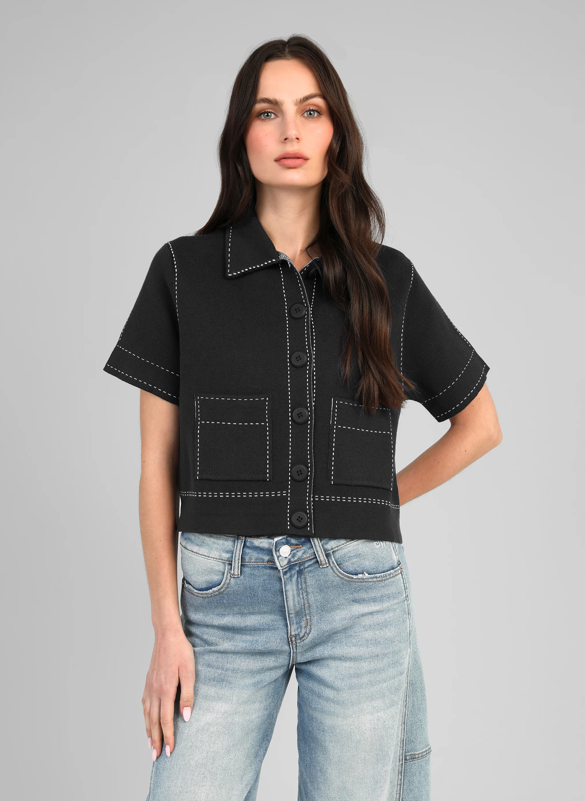 GILET LEBILLY noir